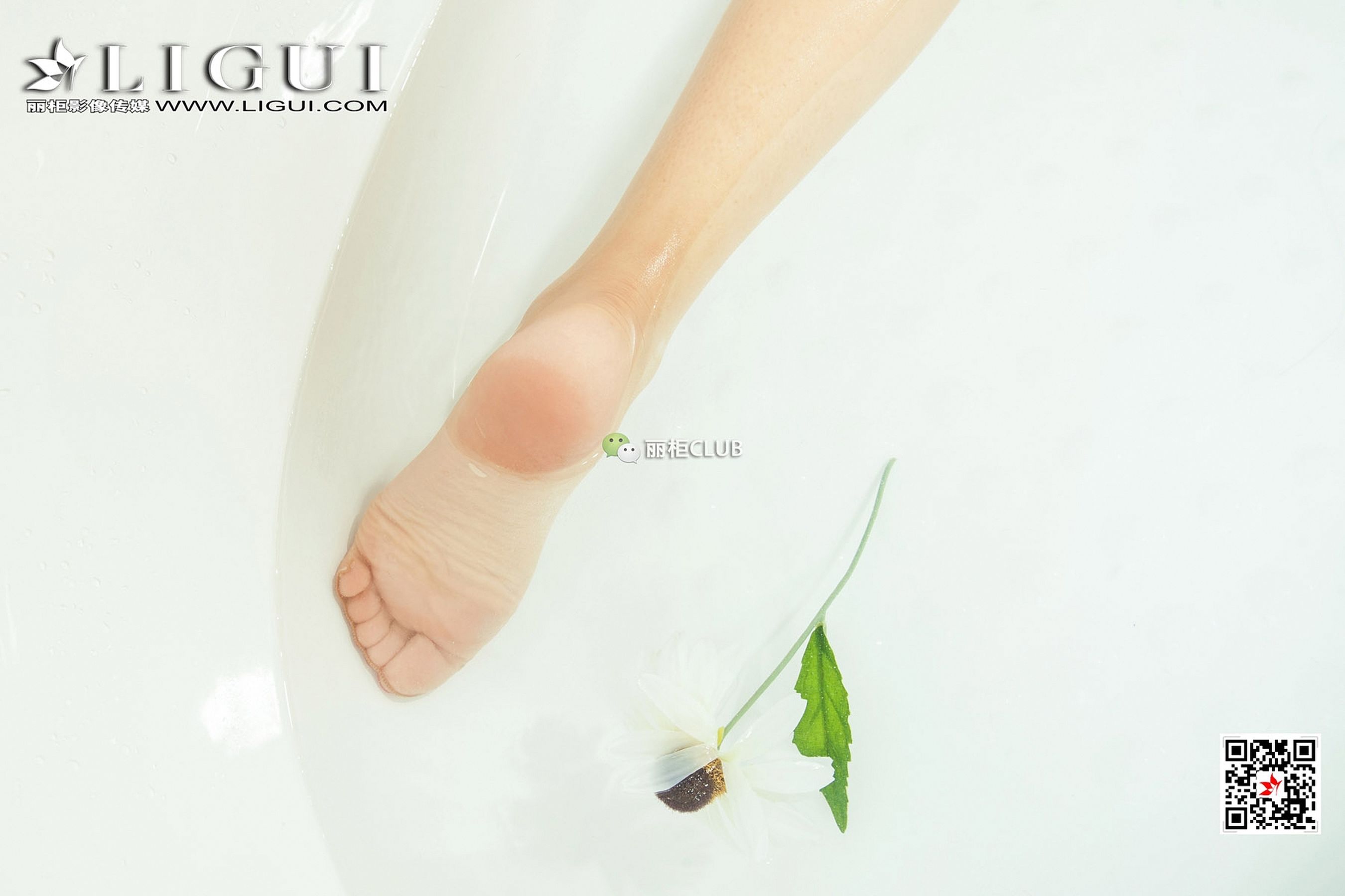 Model 悠悠《浴缸玉足》-图59