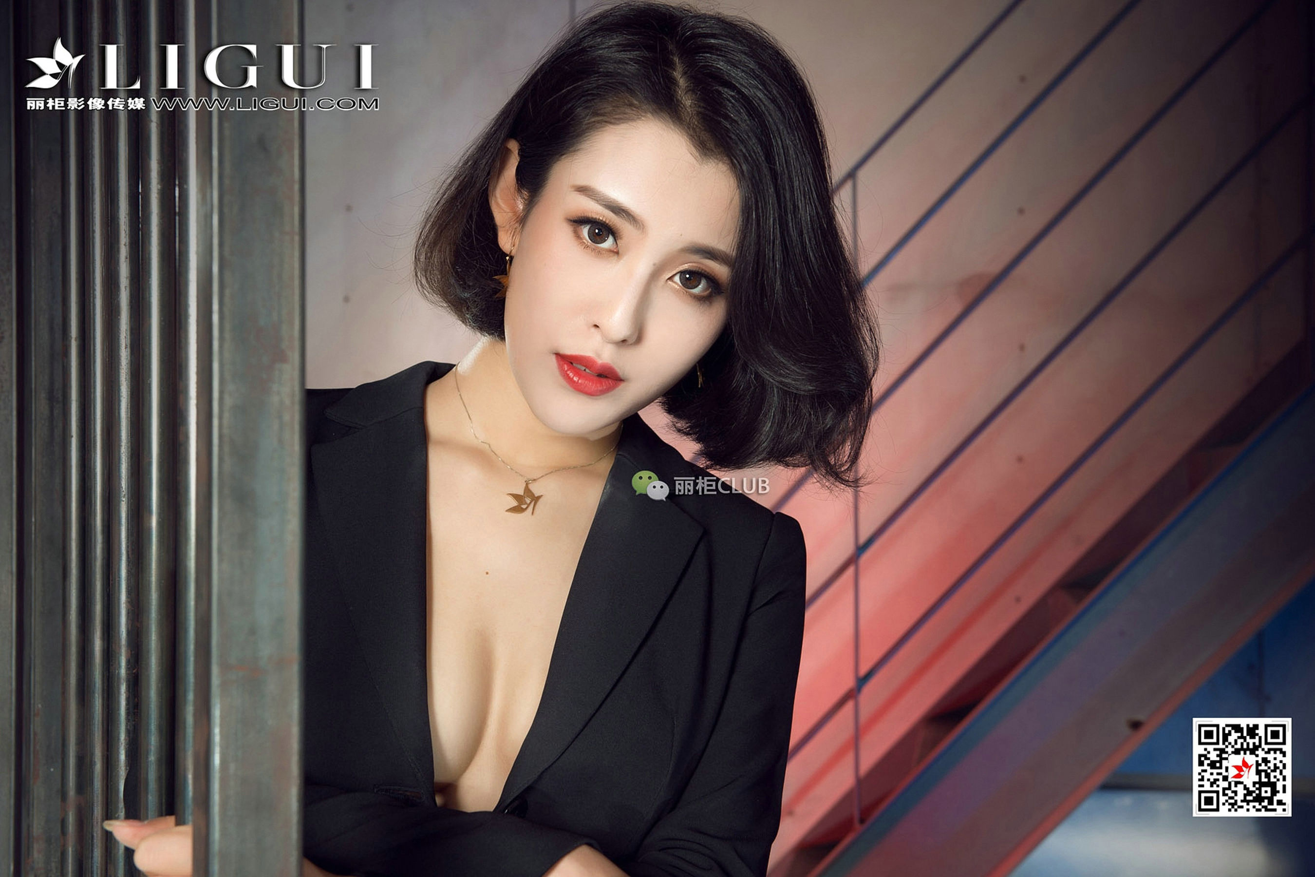 Model 梦琪《西装+黑丝丝足高跟》-图14