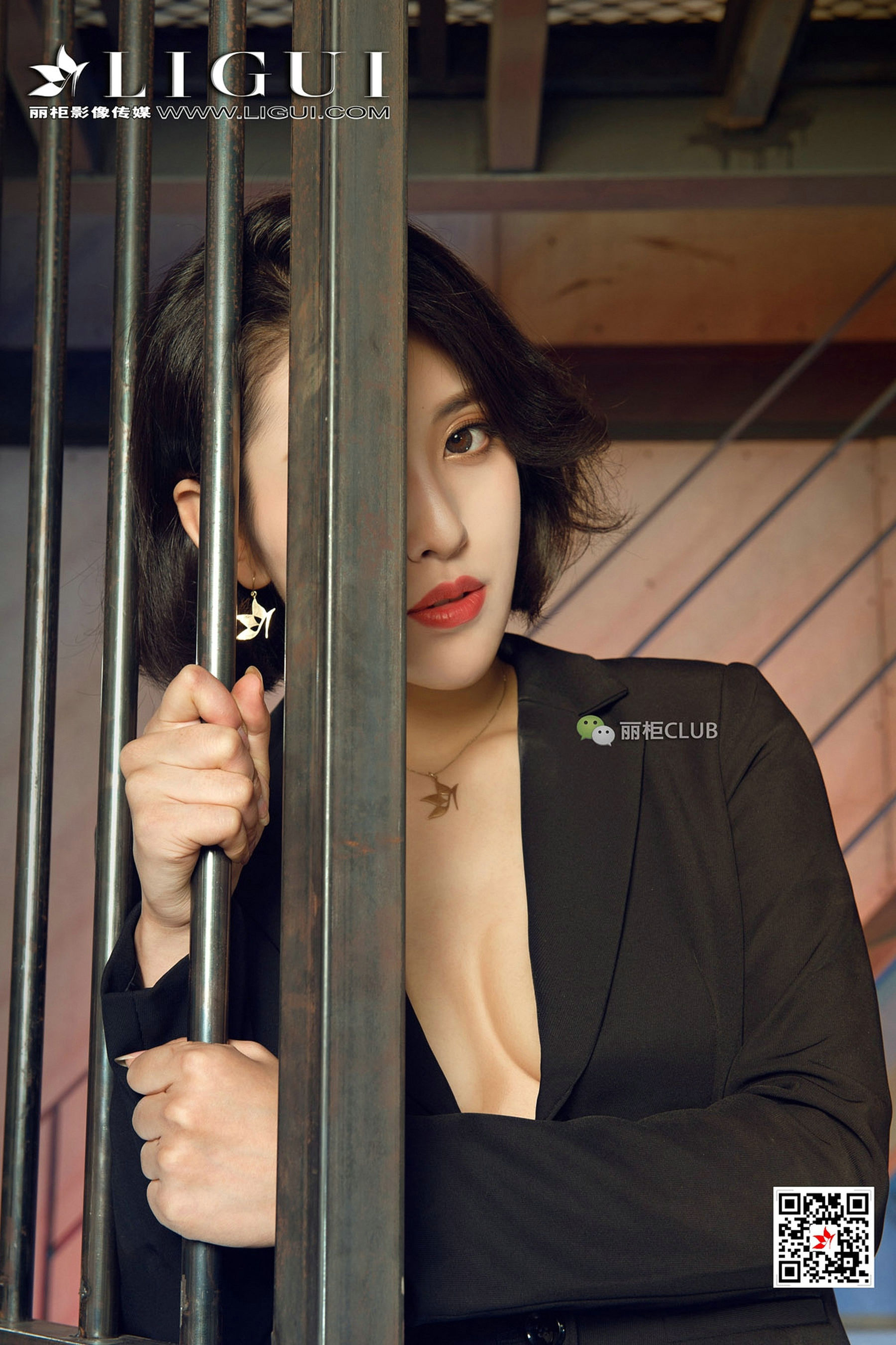 Model 梦琪《西装+黑丝丝足高跟》-图39