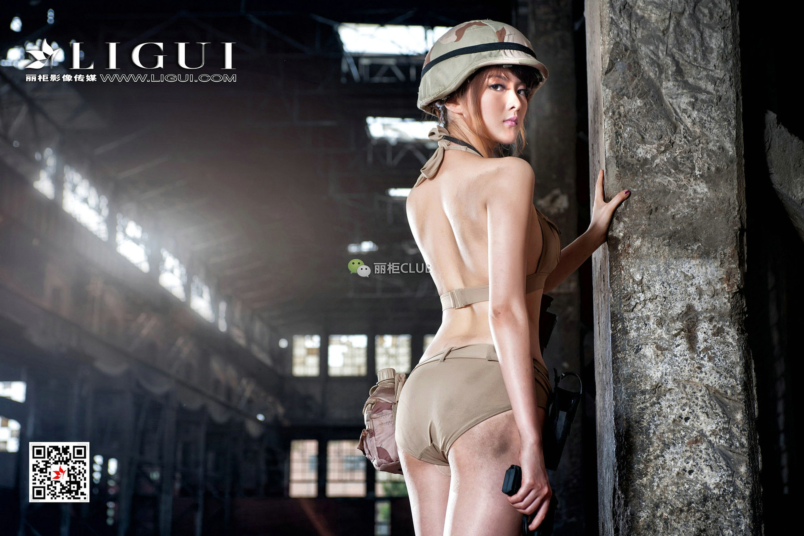 Model 黄芬《女兵美腿丝足》-图43