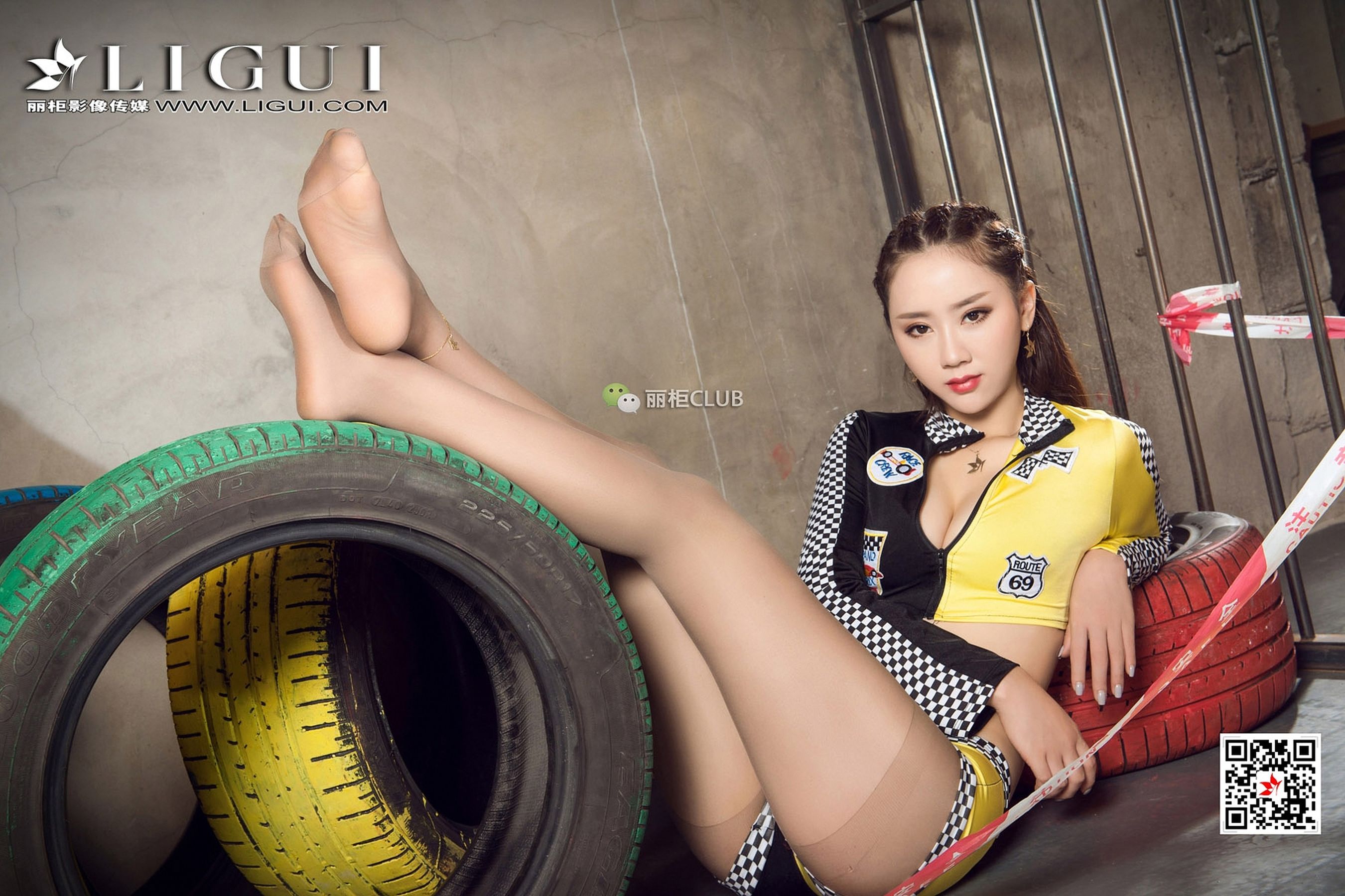 Model 然然《监狱运动女郎》-图30