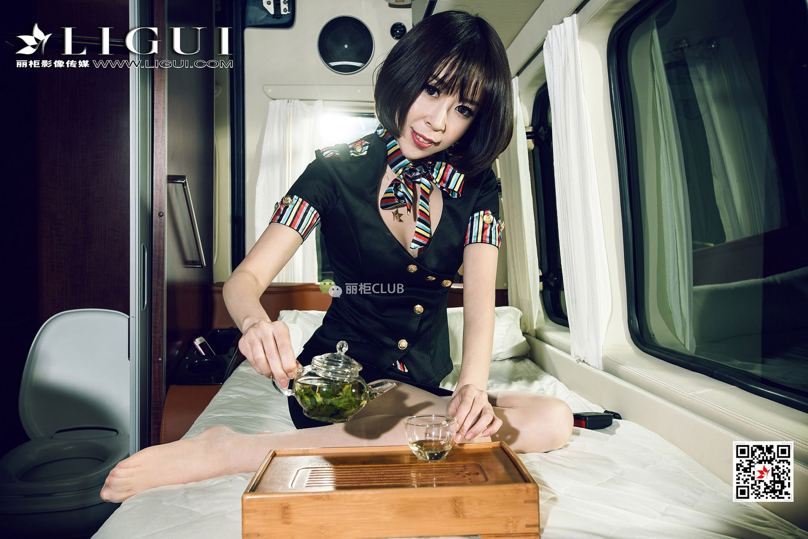 Model 足模Vicky《空姐丝足》-图54