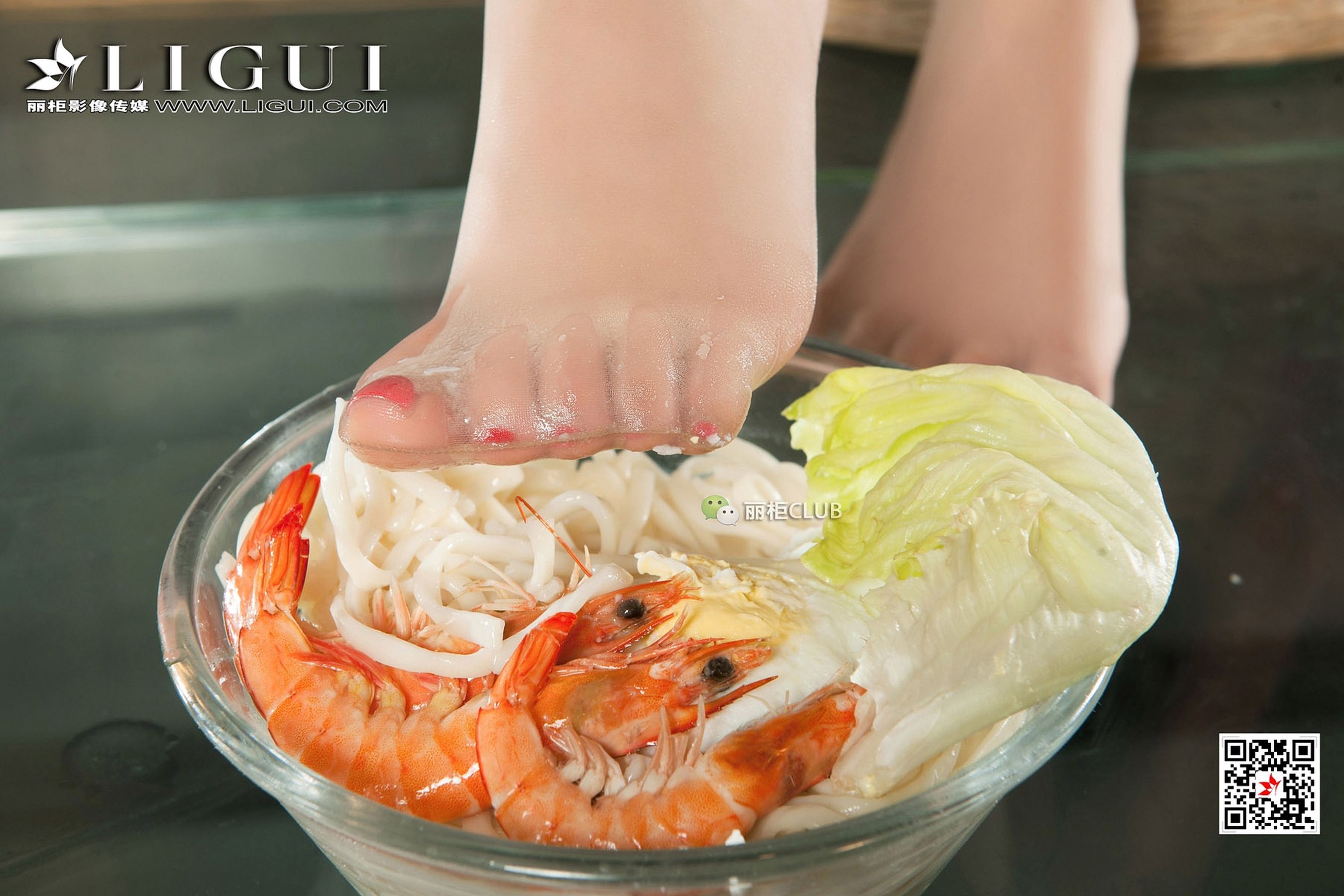 Model 雪糕《OL+美食丝足》-图12