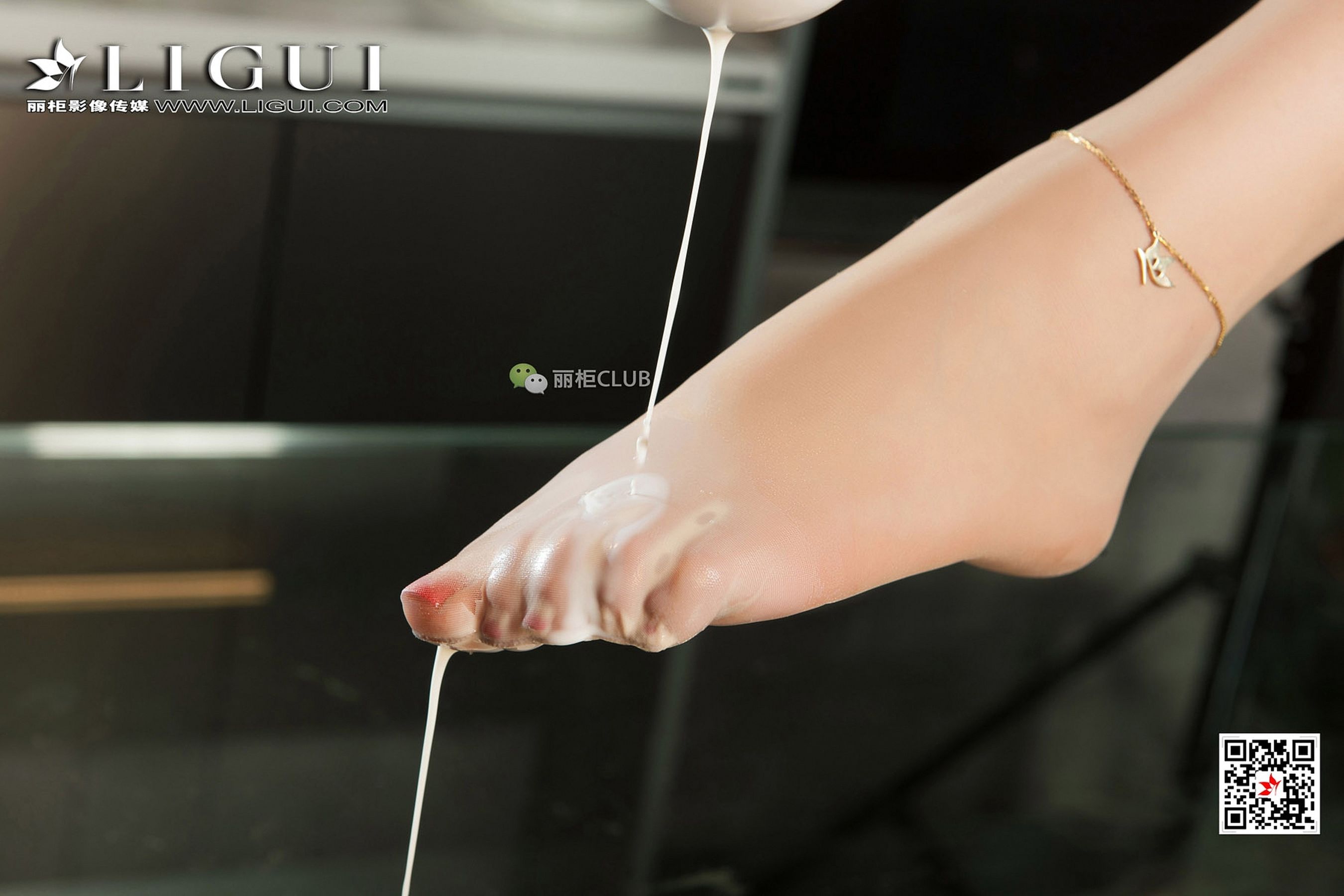 Model 雪糕《OL+美食丝足》-图38