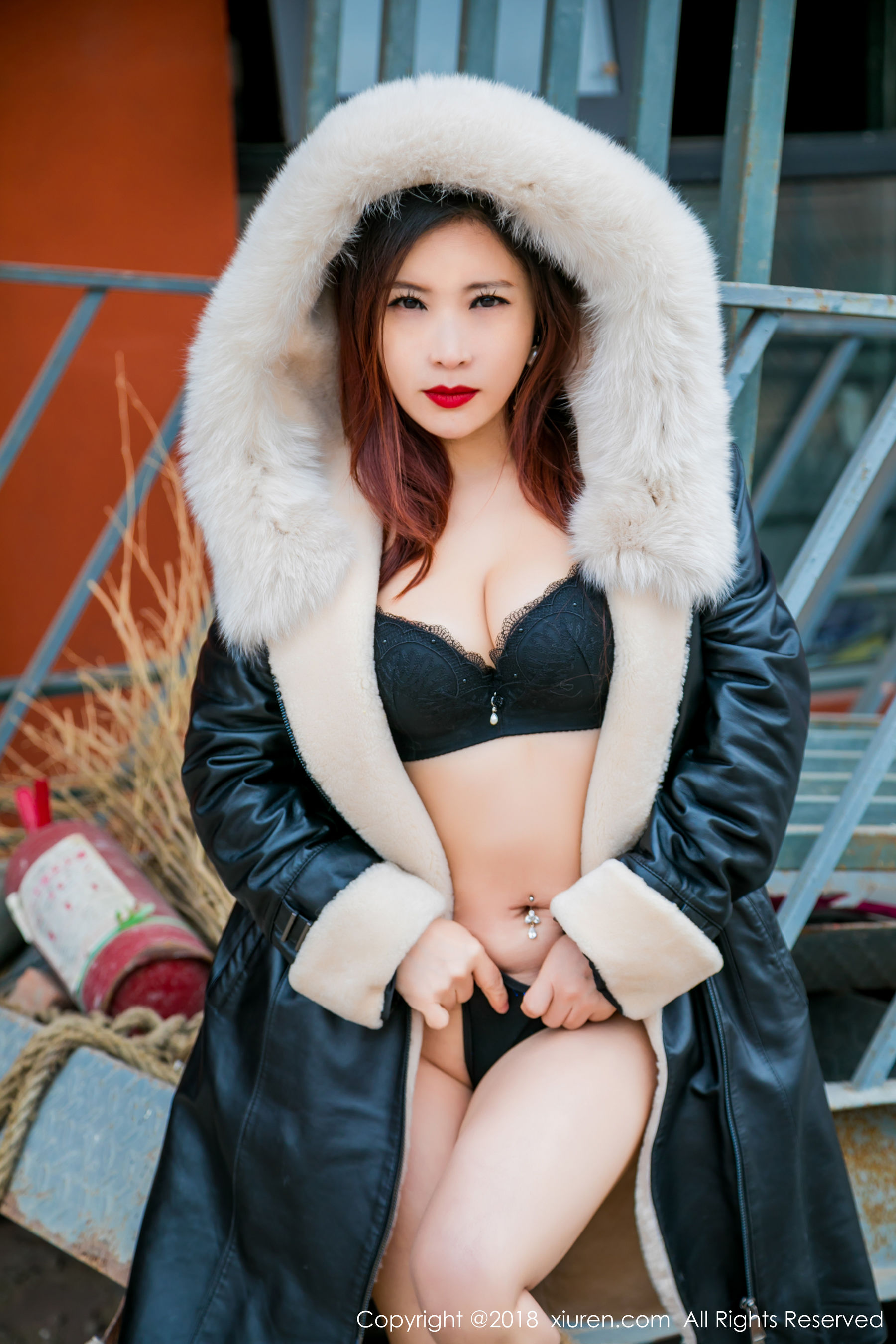 西希白兔《室外性感写真》  No.953-图25