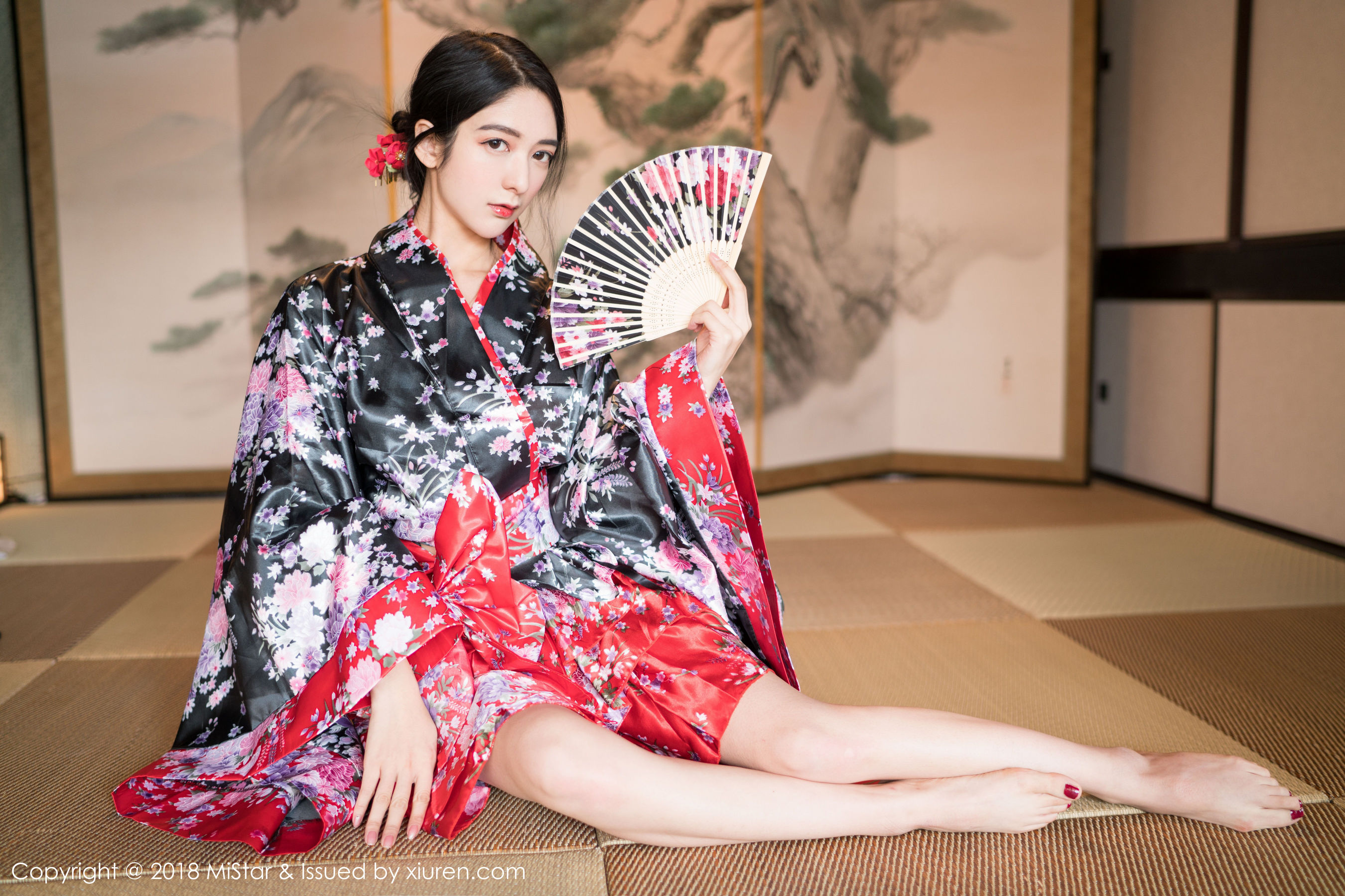 小热巴《开背毛衣+和服+OL职场》  VOL.213-图9
