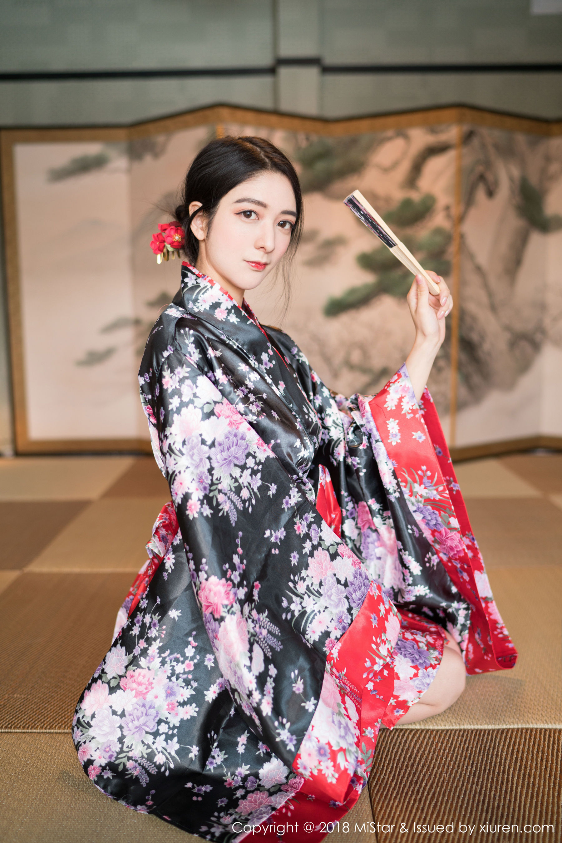 小热巴《开背毛衣+和服+OL职场》  VOL.213-图8