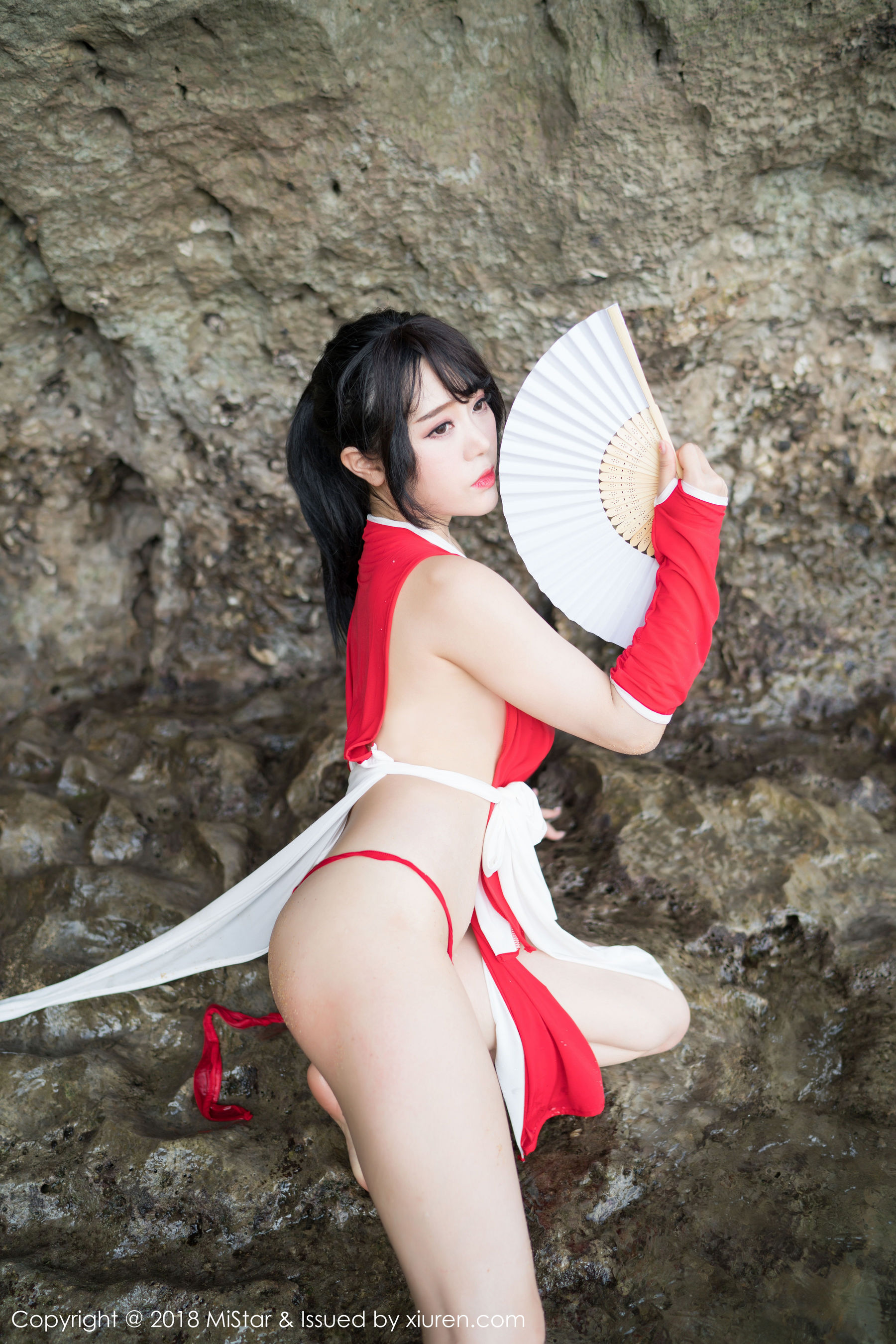 兜豆靓Youlina《外拍COS不知火舞与DVA》  VOL.215-图15