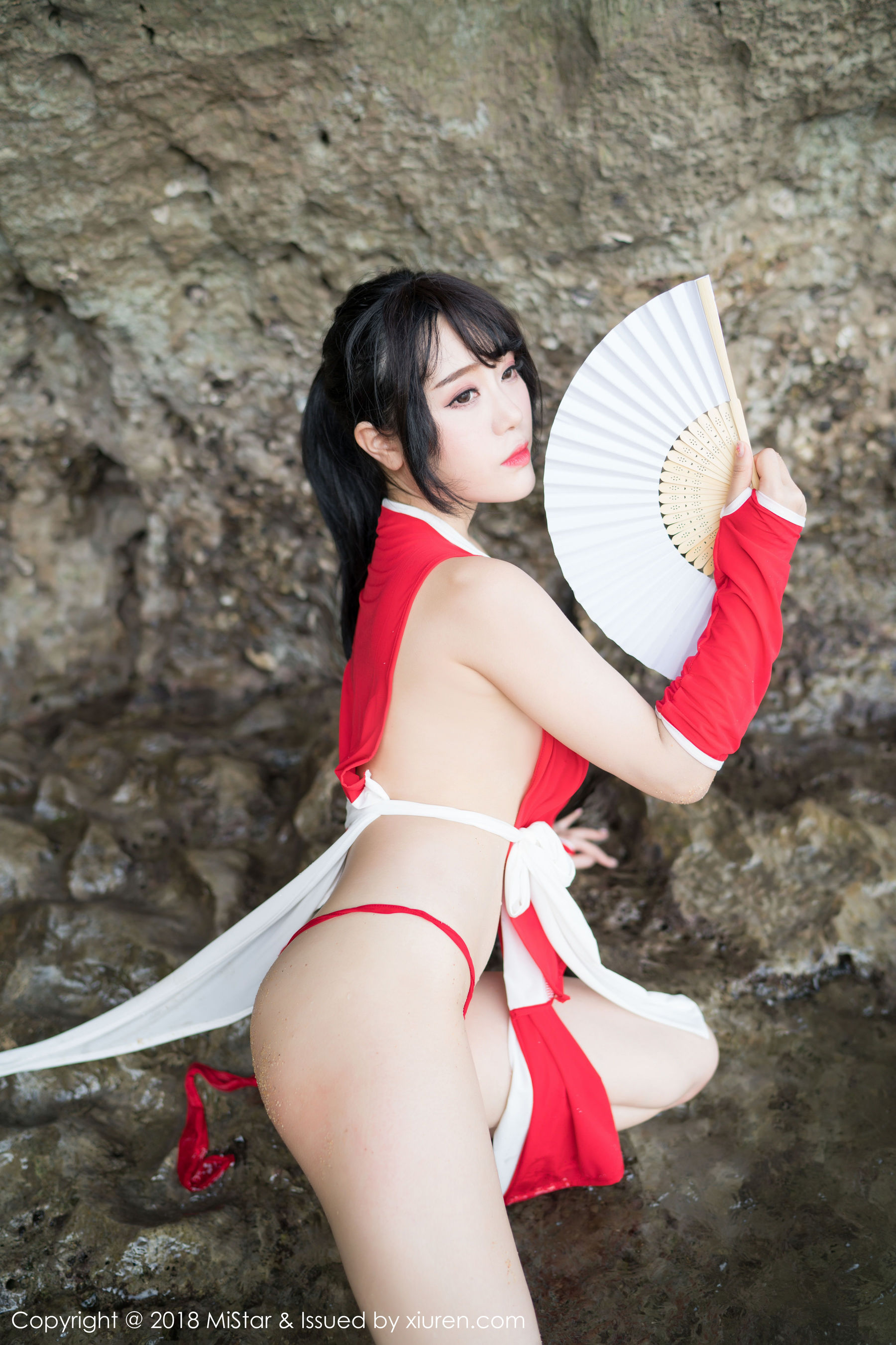兜豆靓Youlina《外拍COS不知火舞与DVA》  VOL.215-图16