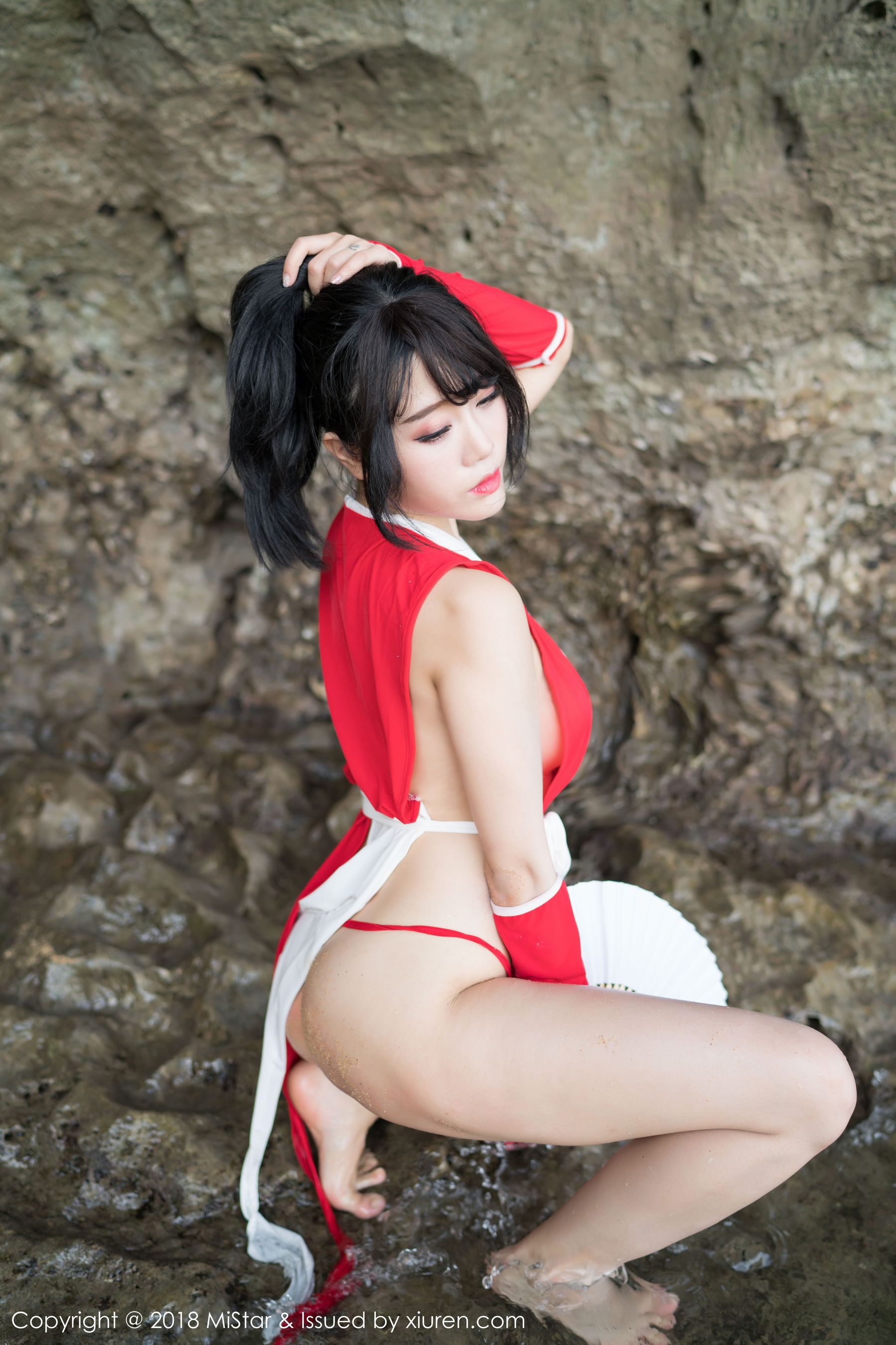兜豆靓Youlina《外拍COS不知火舞与DVA》  VOL.215-图18