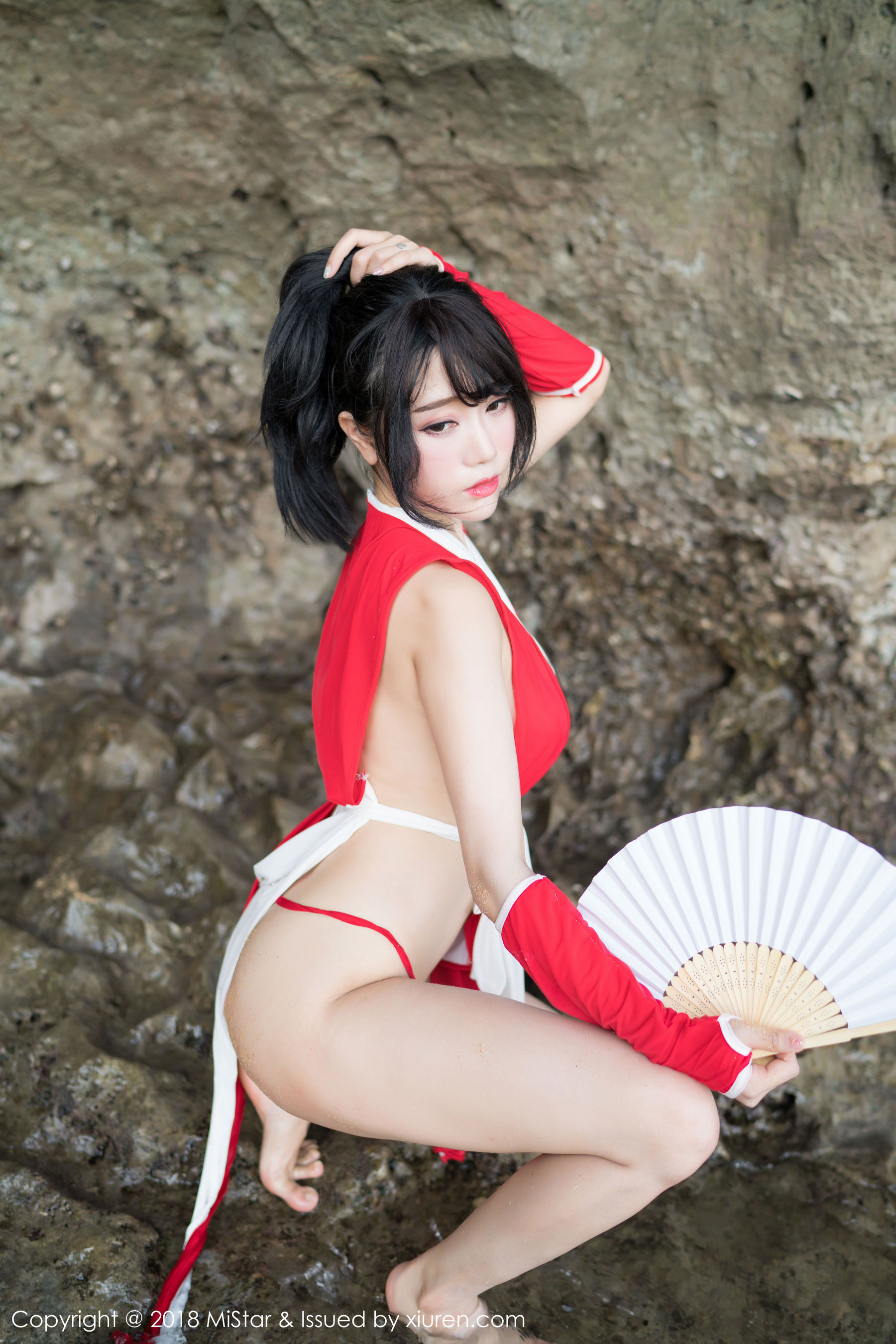 兜豆靓Youlina《外拍COS不知火舞与DVA》  VOL.215-图19