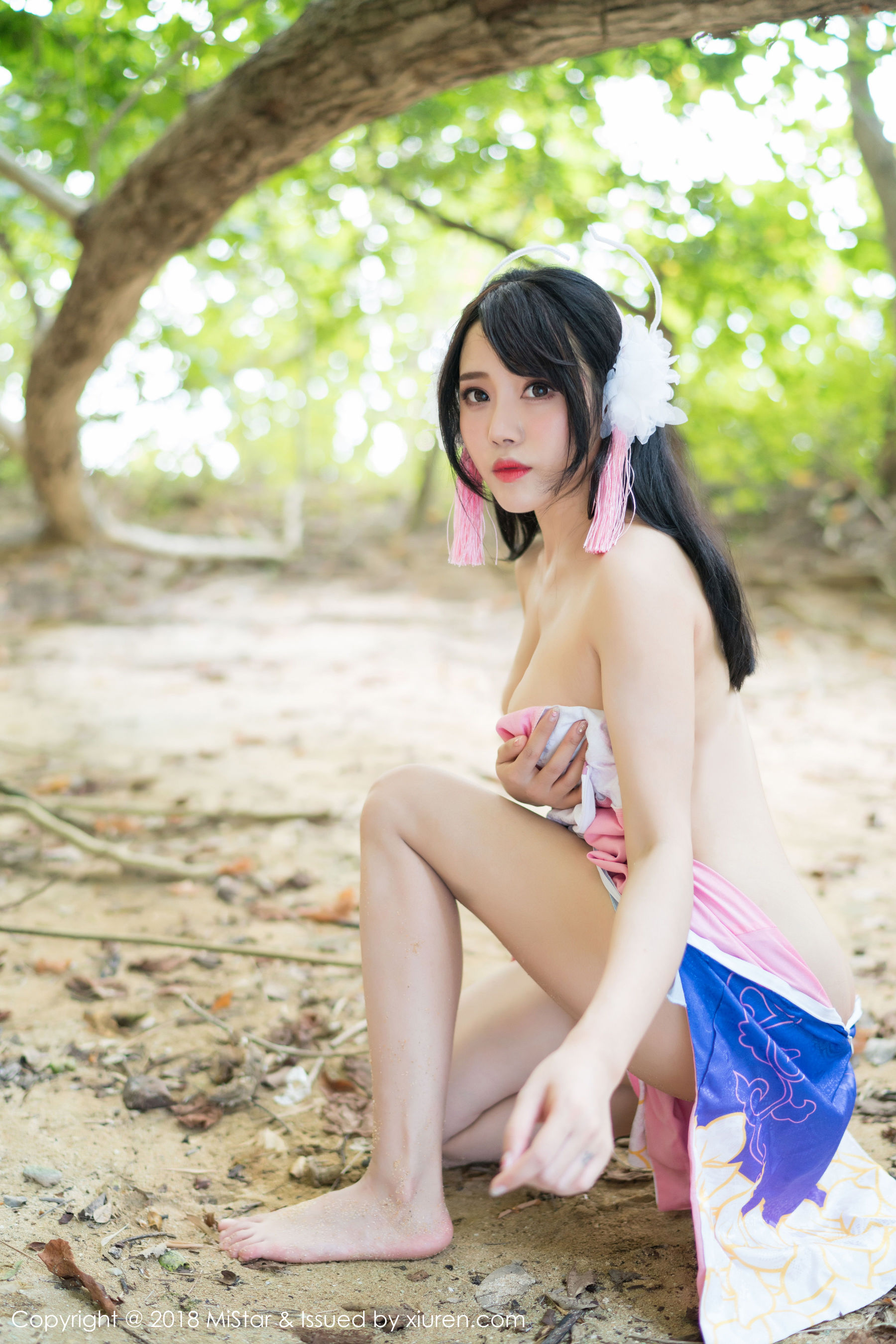 兜豆靓Youlina《外拍COS不知火舞与DVA》  VOL.215-图47