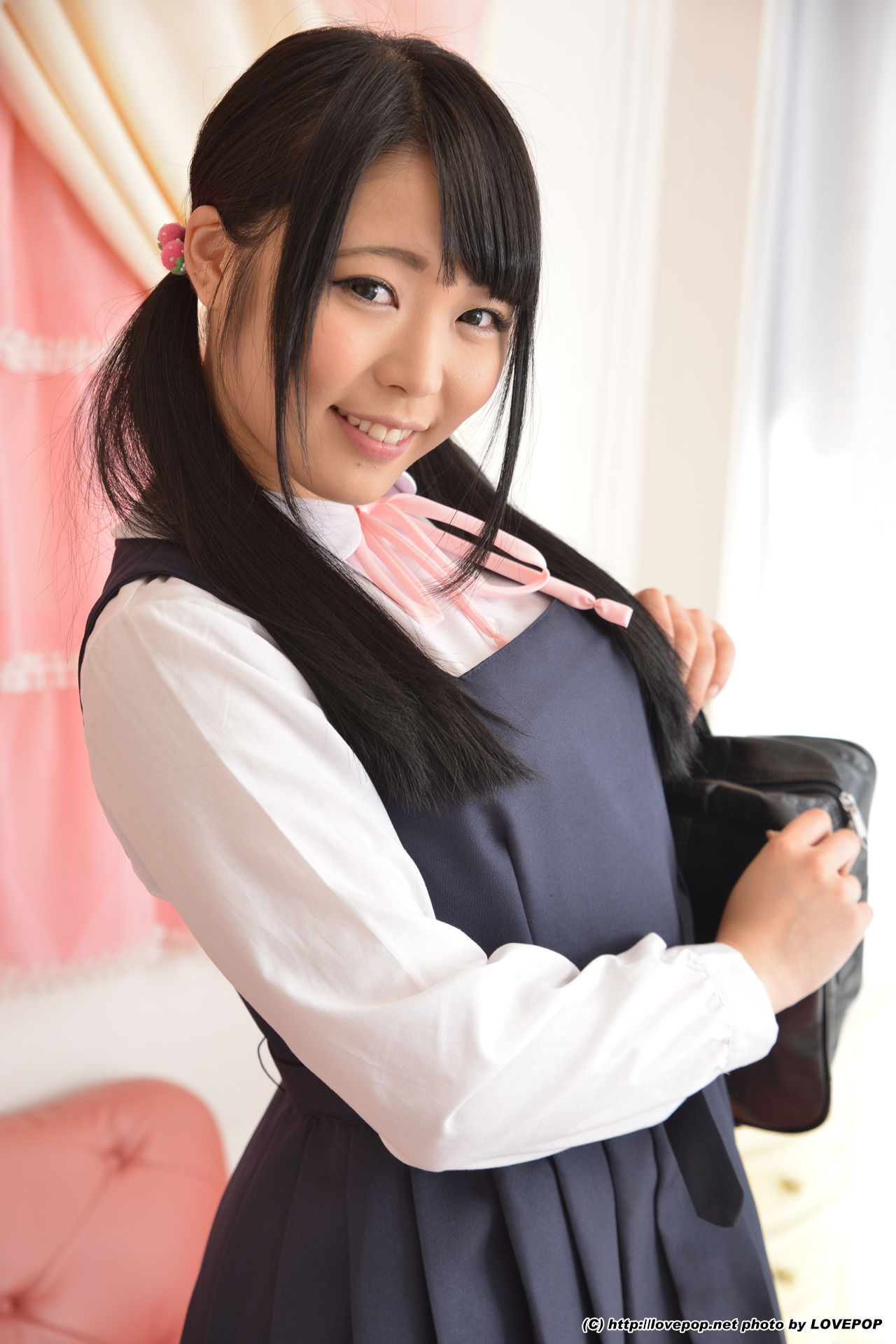 Yui Kawagoe 川越唯/川越ゆい 学生诱惑-图4