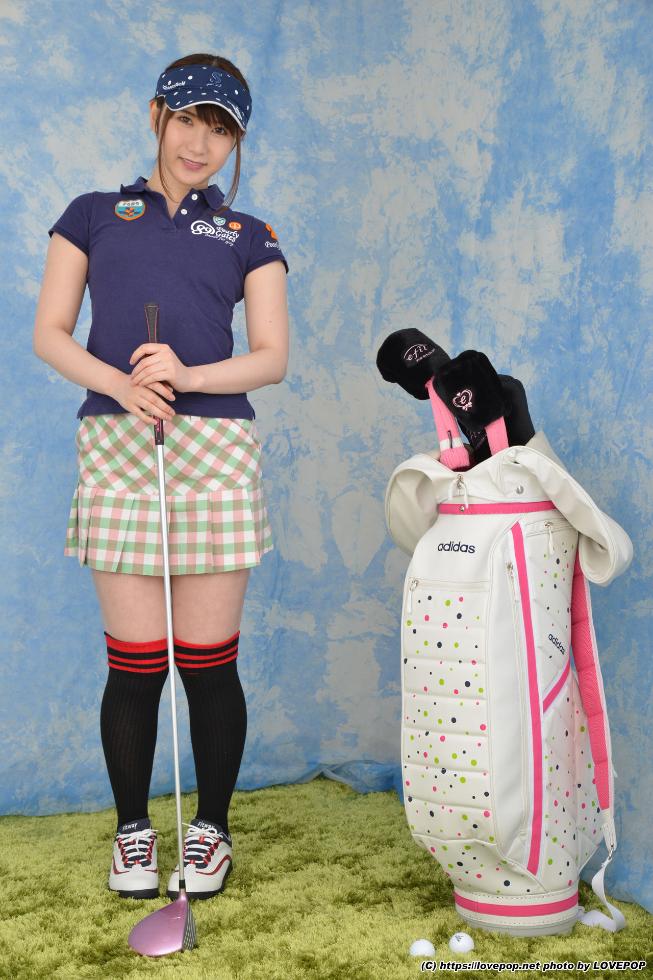 星咲伶美《高尔夫少女》 Set07-图0