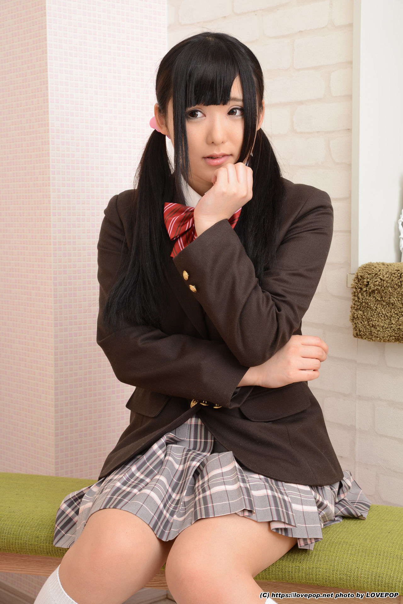 AZUKI あず希《学生装诱惑》 Set06-图2