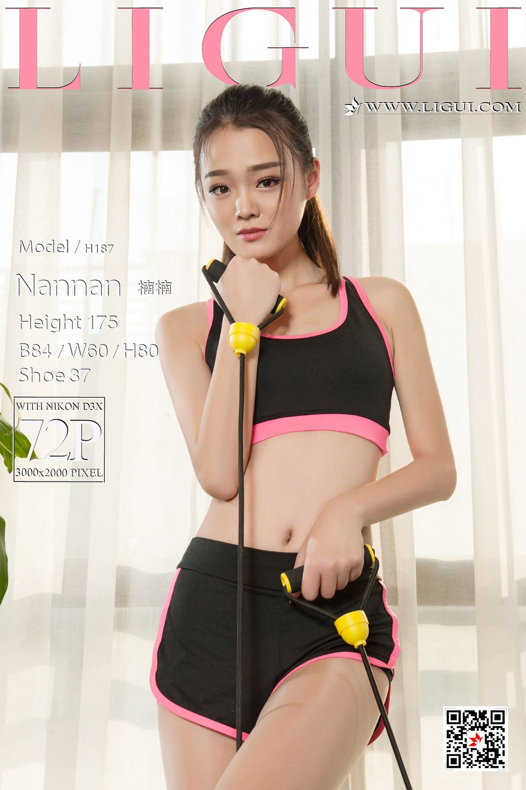Model 足模楠楠《健身美足》-图0