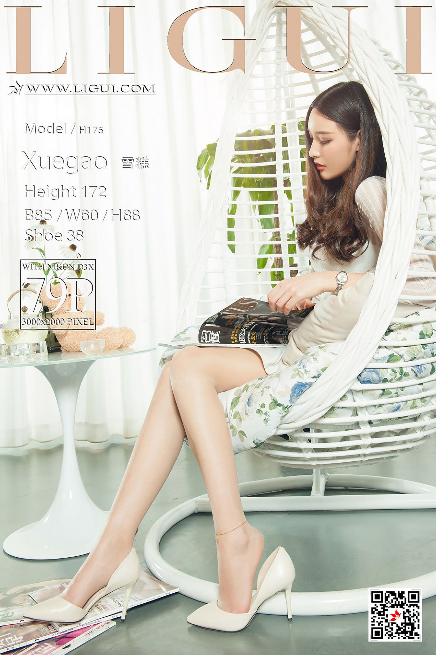 Mode 足模雪糕《吊篮椅丝足》-图0