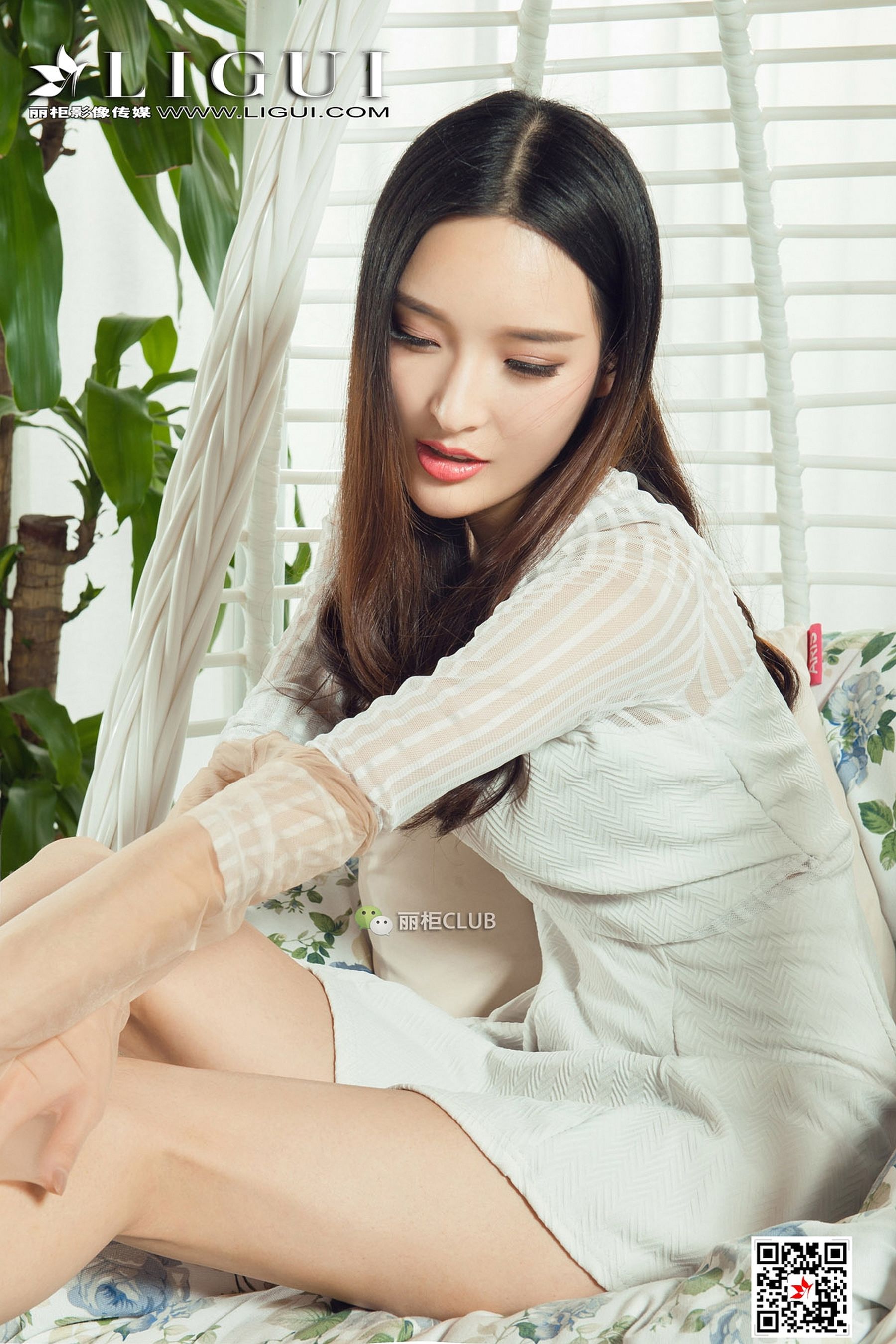 Mode 足模雪糕《吊篮椅丝足》-图59