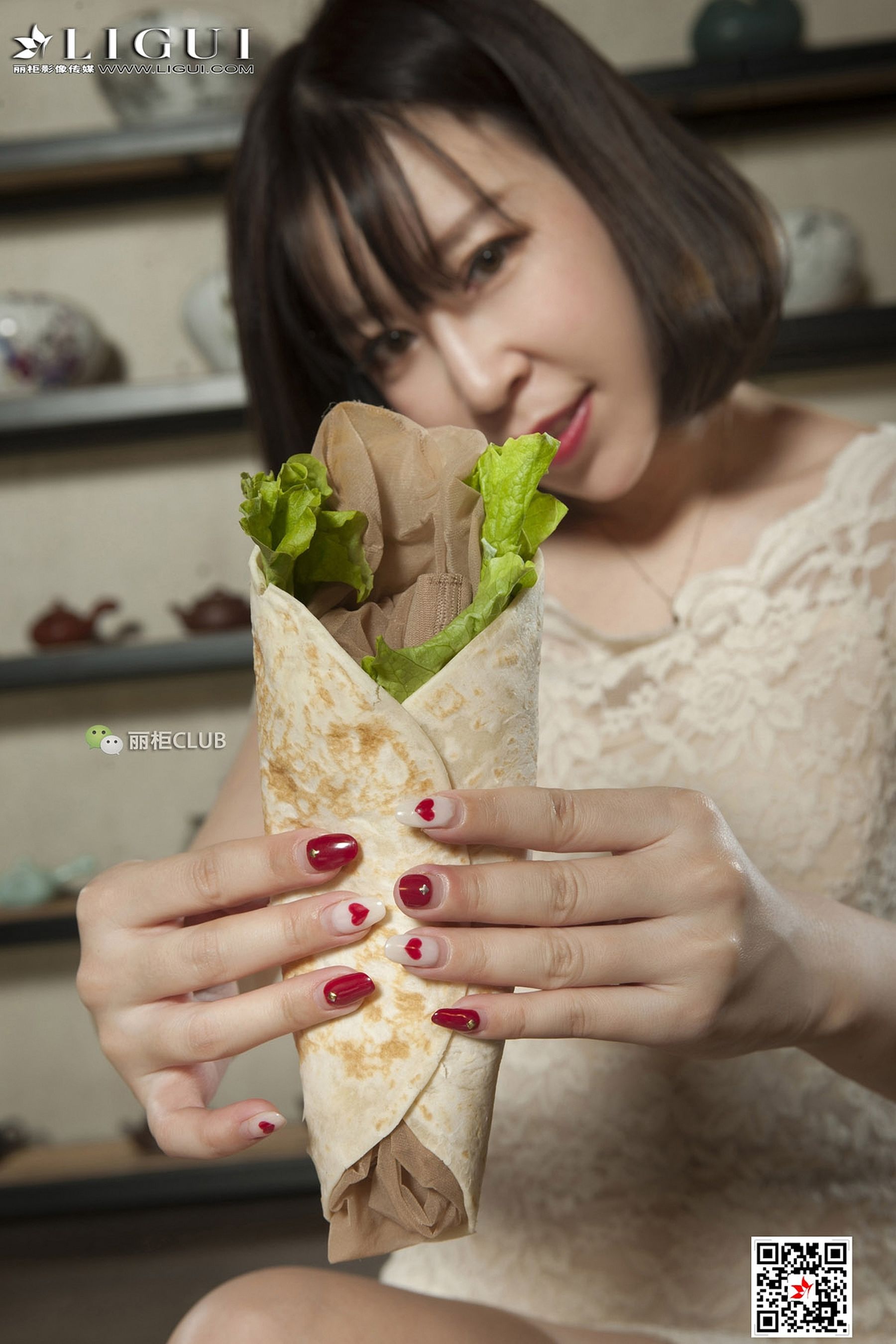 足模Vicky《丝足美食》-图16
