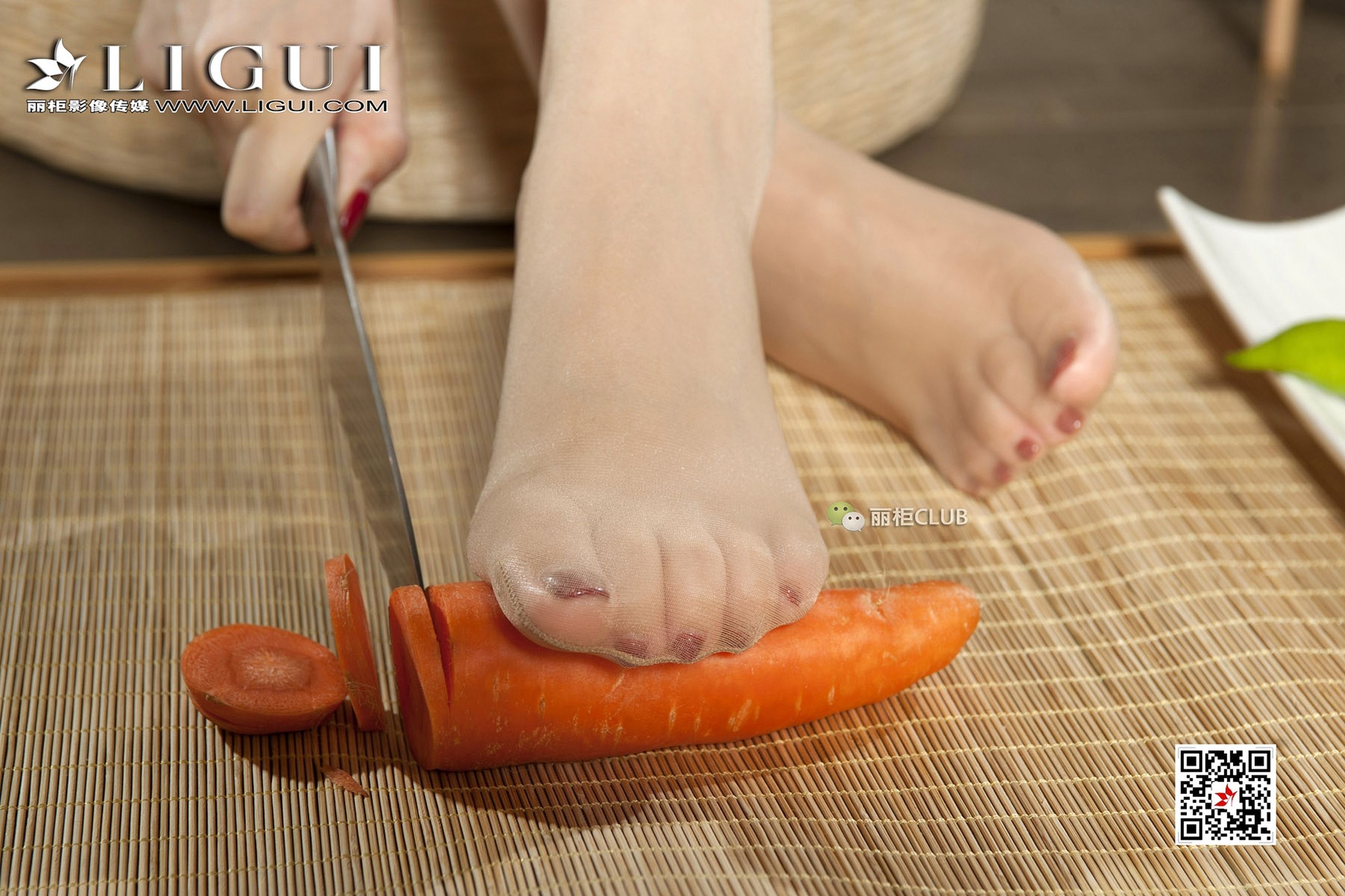 足模Vicky《丝足美食》-图49