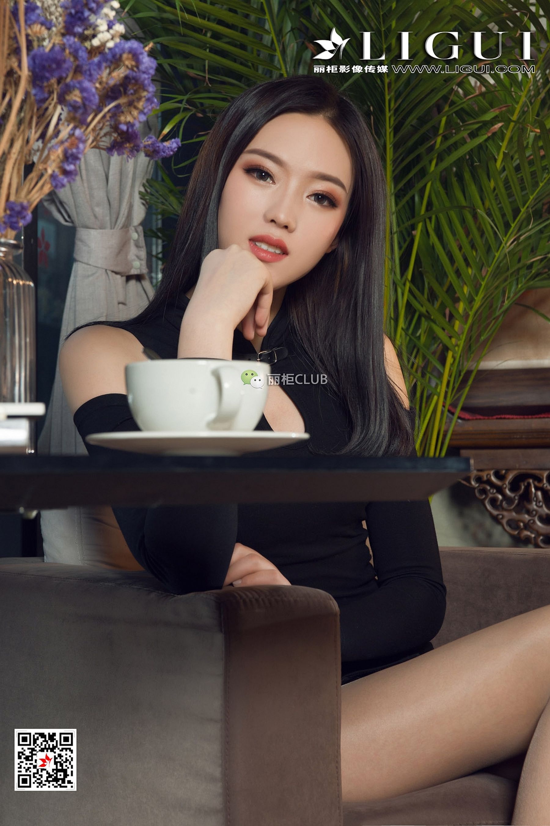 腿模敏儿《OL肉丝高跟》-图28