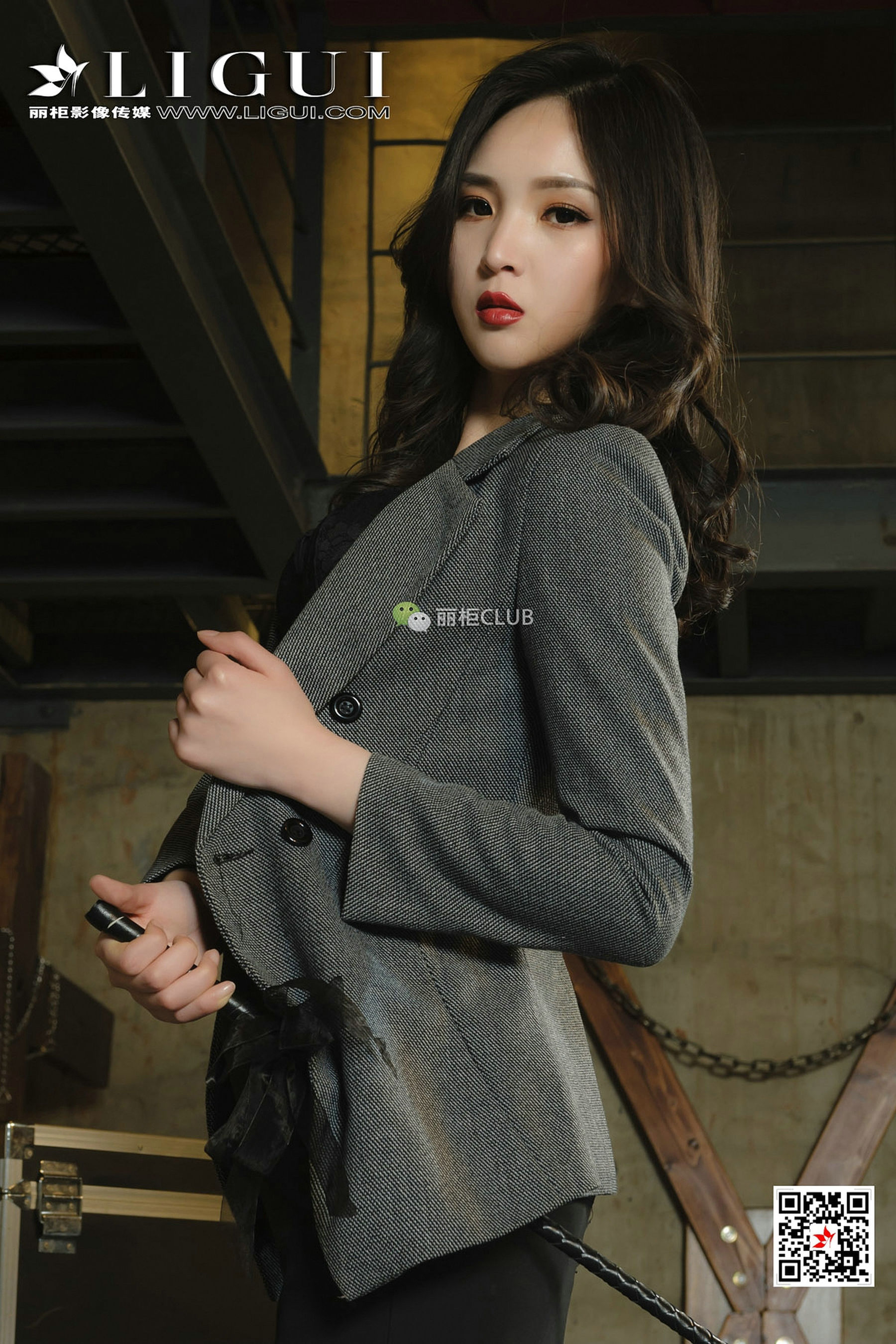 腿模小戈《黑丝女王》-图62
