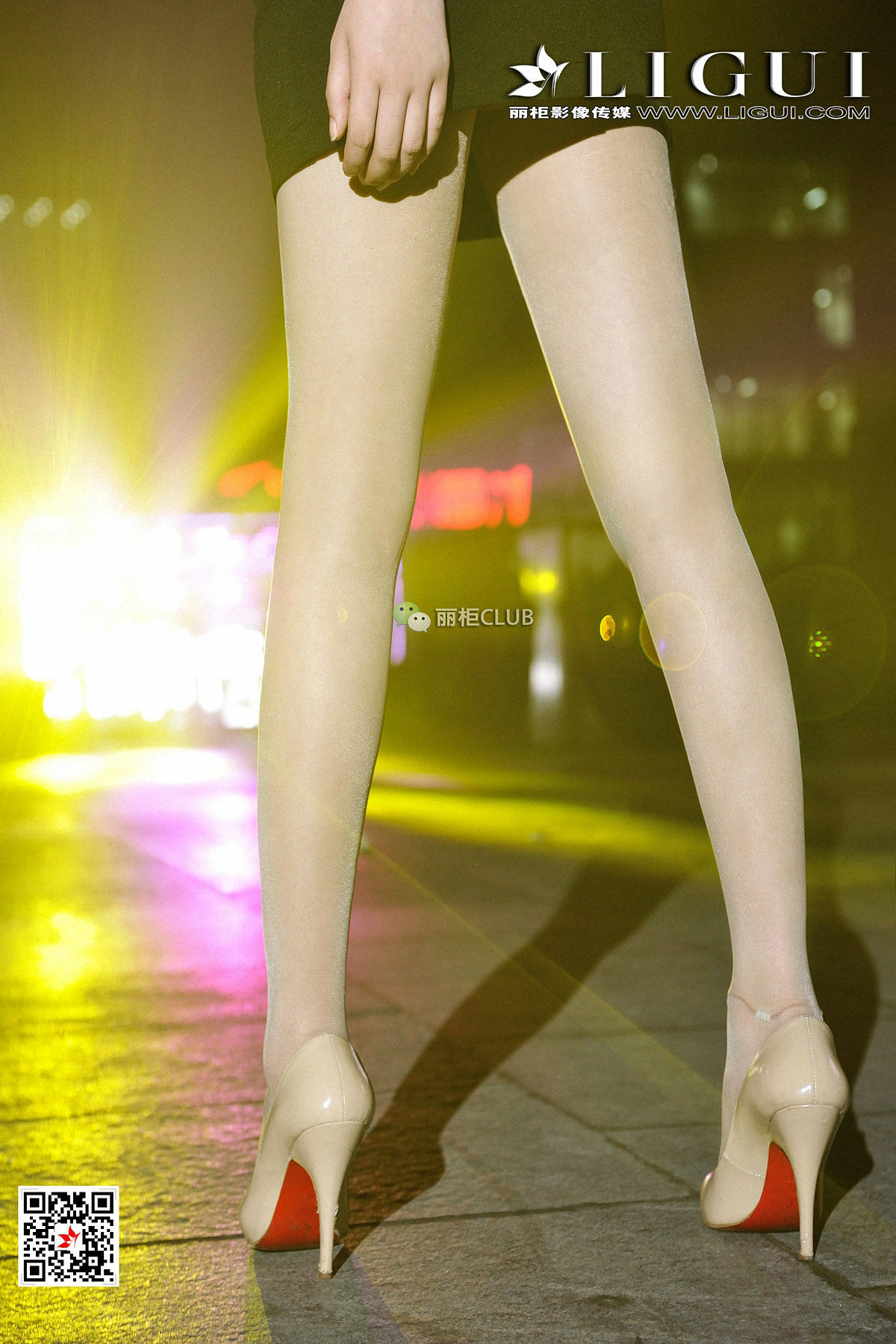 腿模凌凌《美腿夜拍》-图20