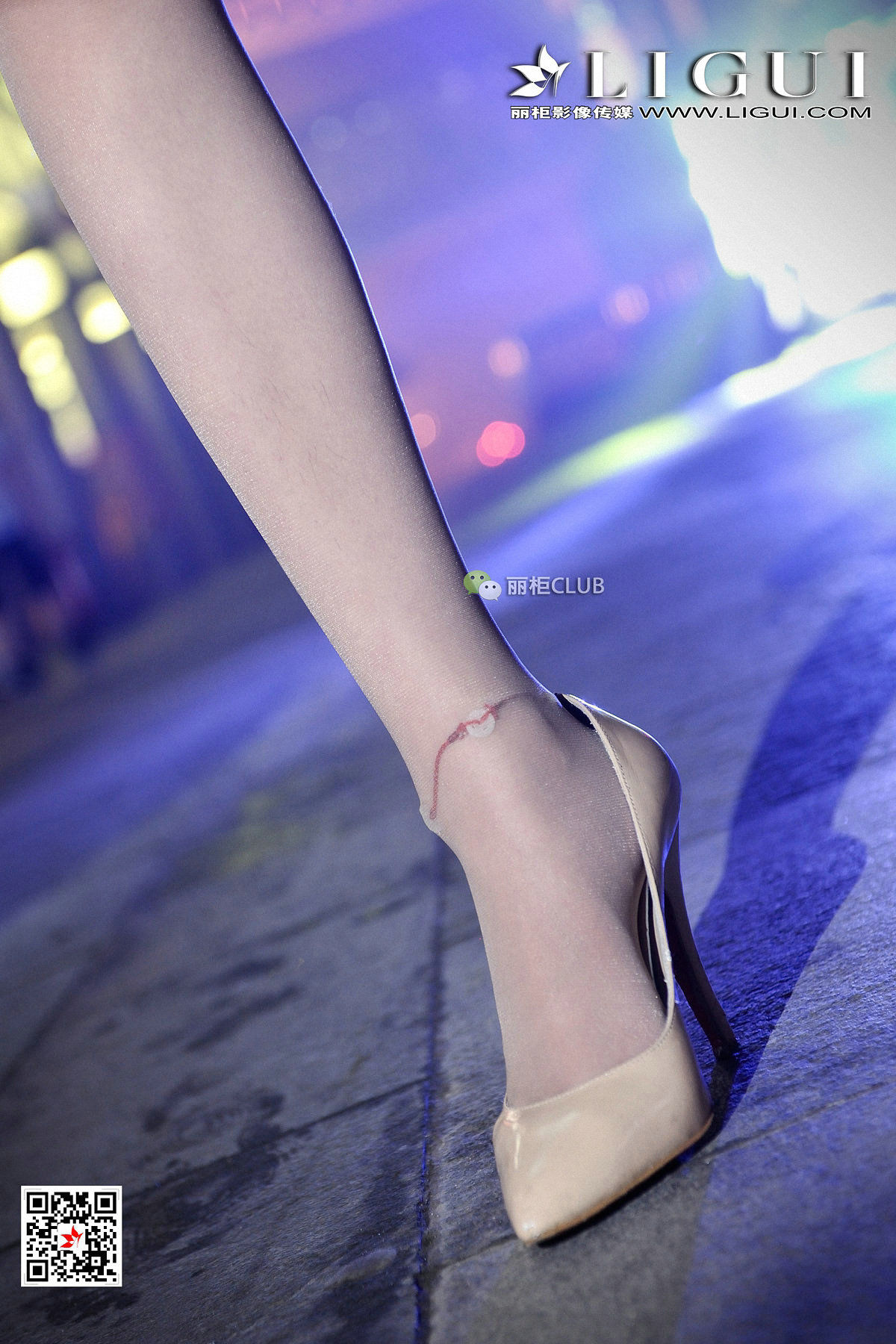 腿模凌凌《美腿夜拍》-图27