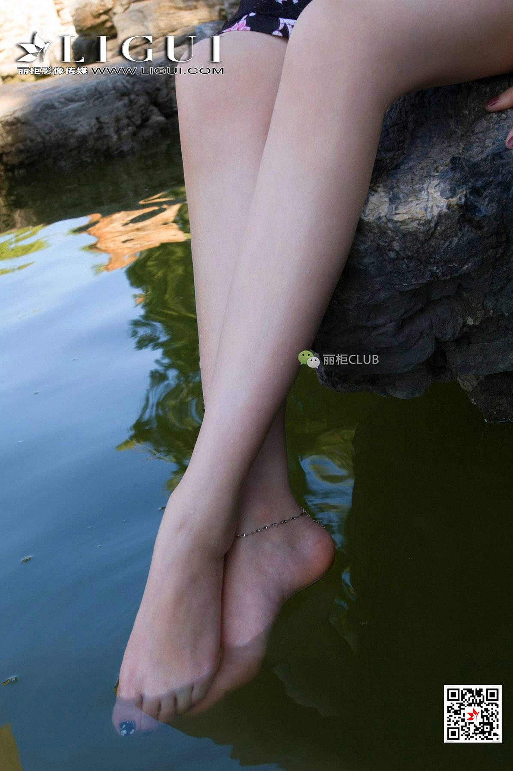 足模璐璐《公园湿足》-图48
