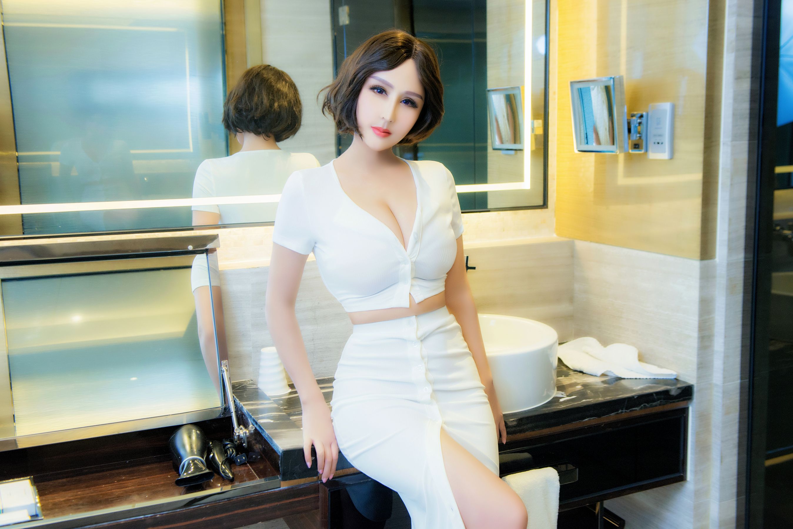 娜依灵儿《性感G乳美胸美臀私房》Part-II  NO.012-图5