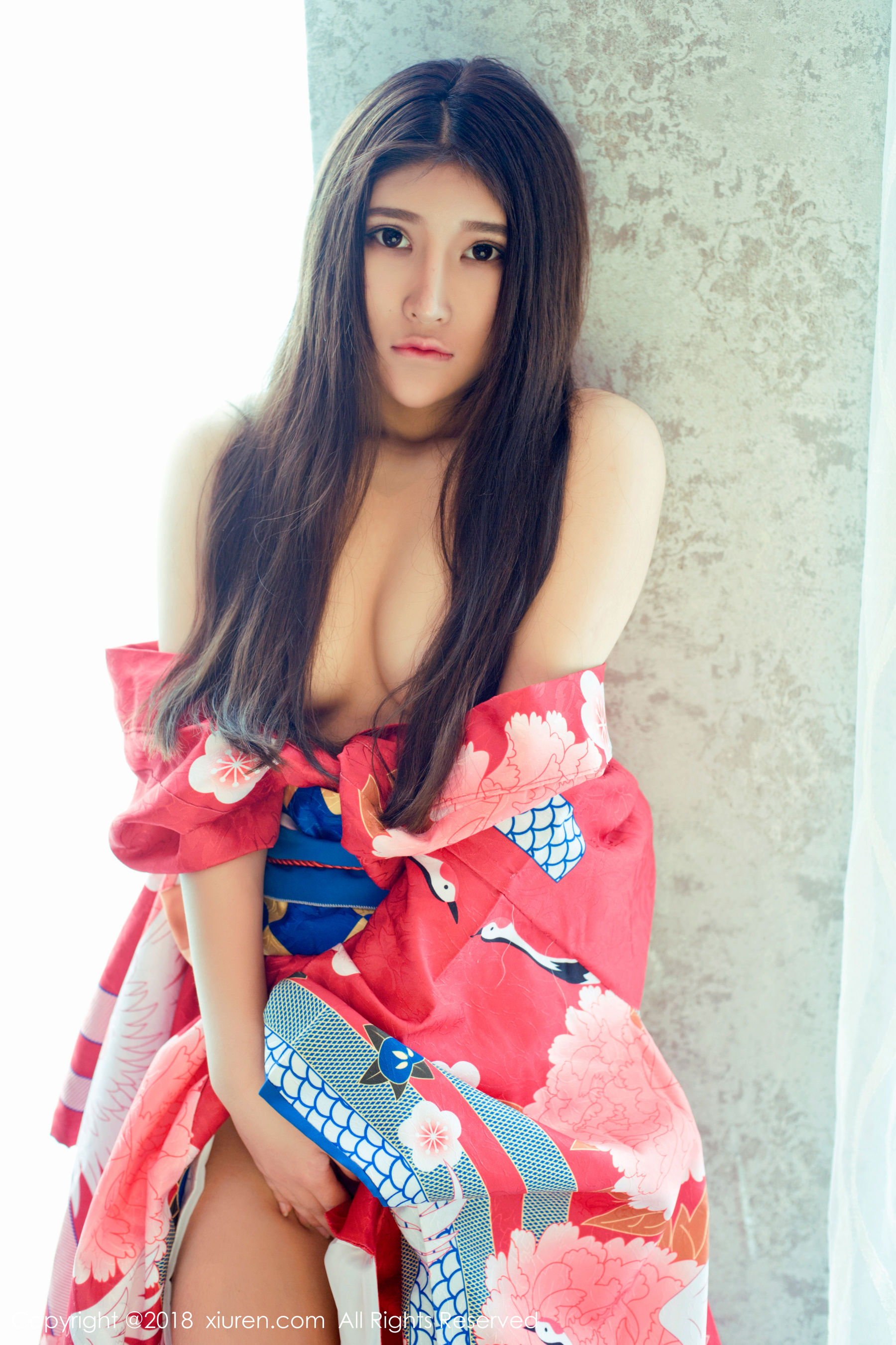 当然是小熊呀《比基尼和日本花魁和服》  No.973-图20