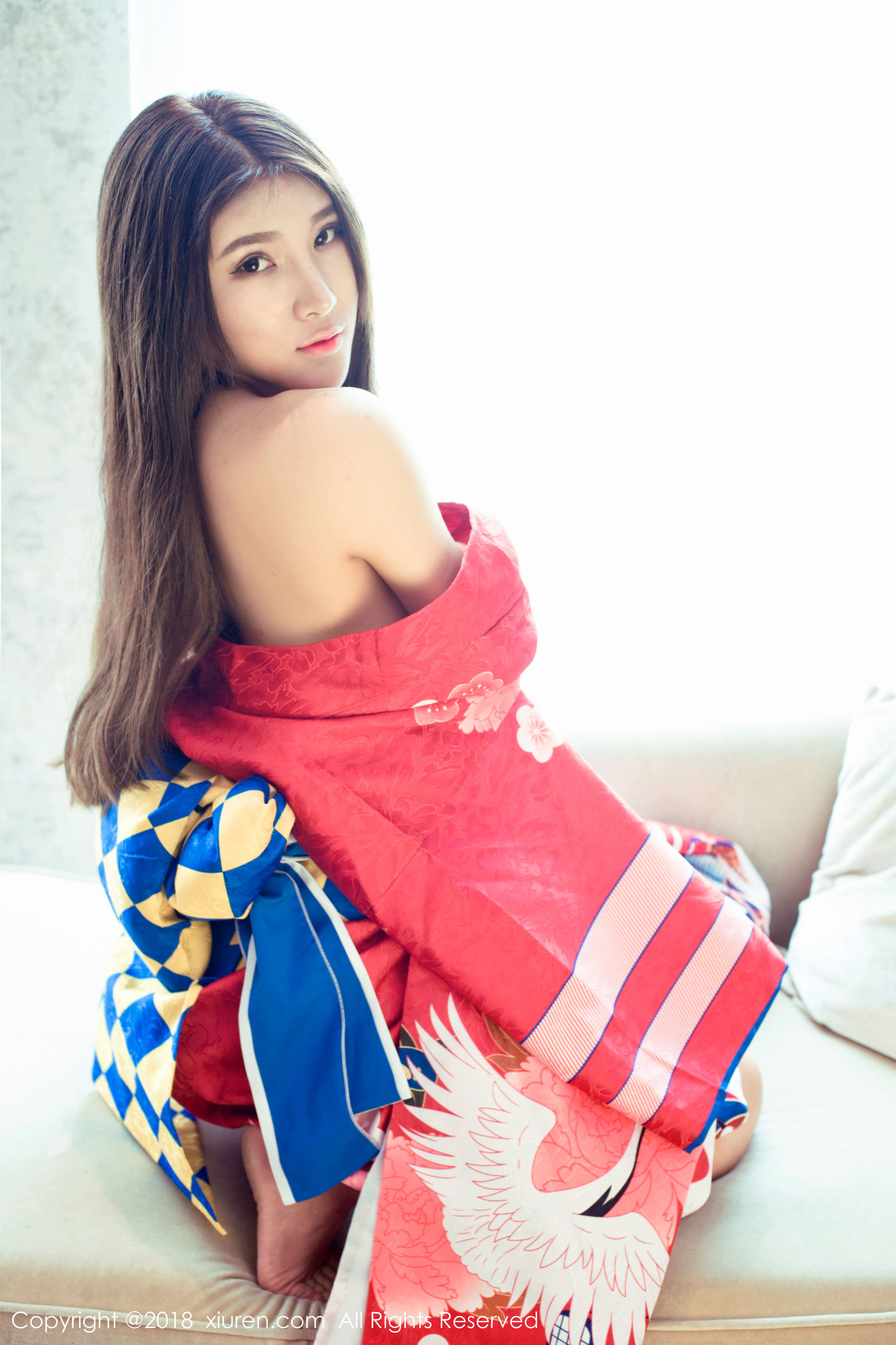 当然是小熊呀《比基尼和日本花魁和服》  No.973-图22