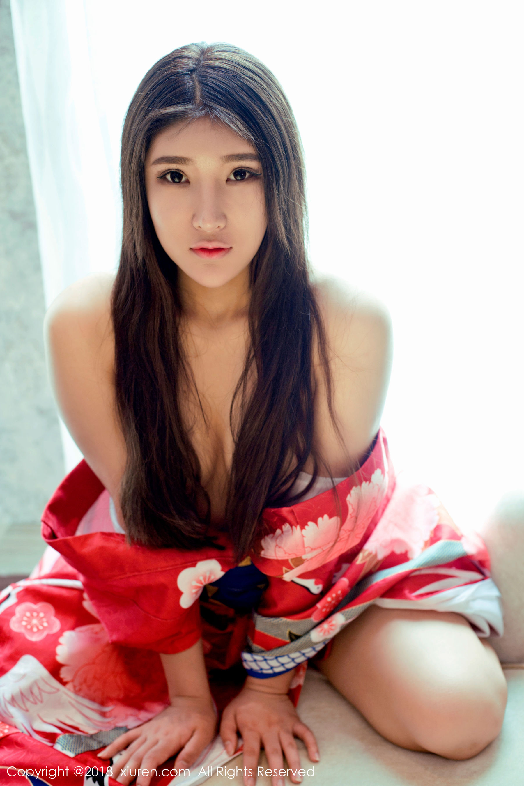 当然是小熊呀《比基尼和日本花魁和服》  No.973-图3