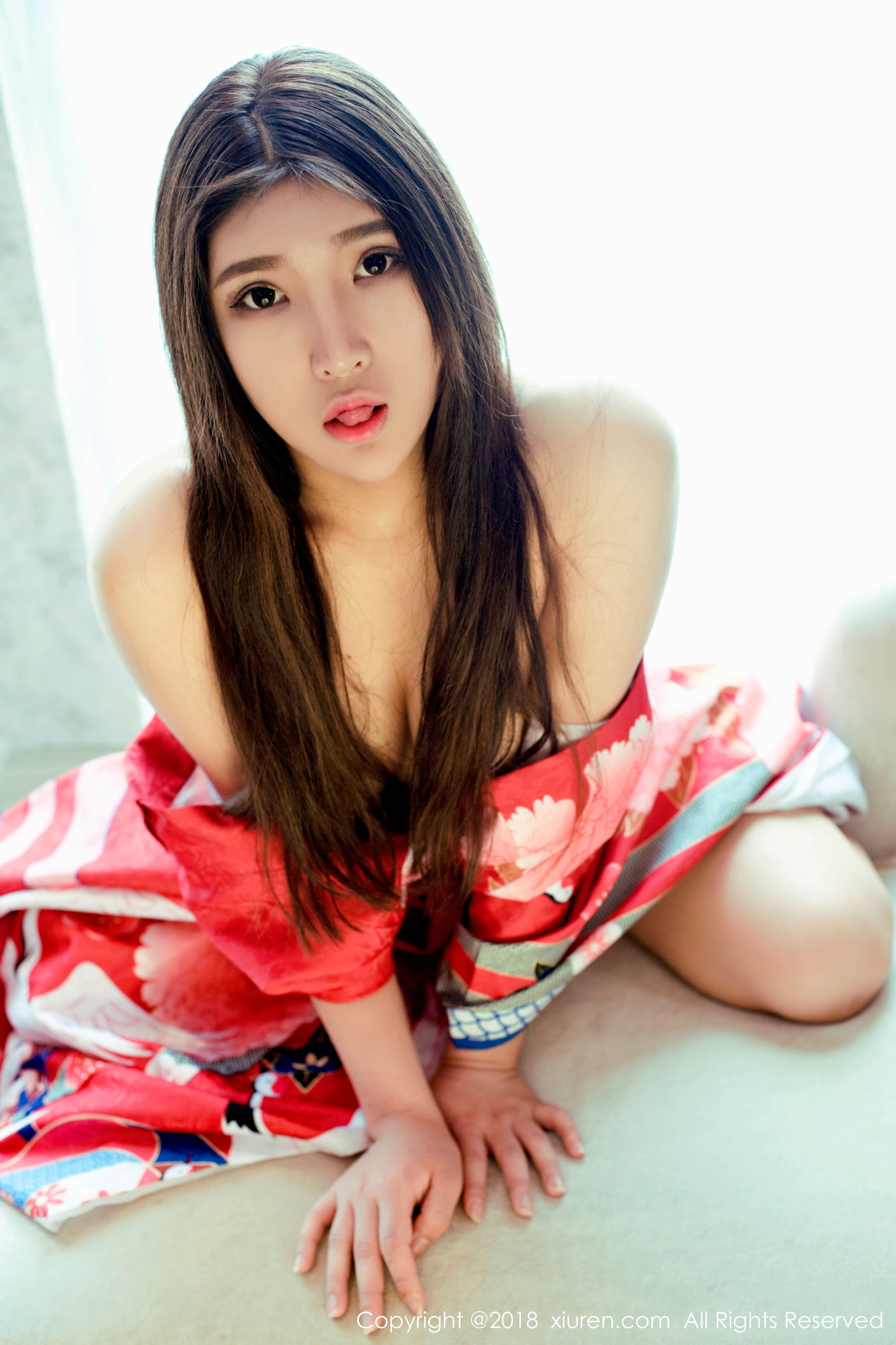 当然是小熊呀《比基尼和日本花魁和服》  No.973-图5
