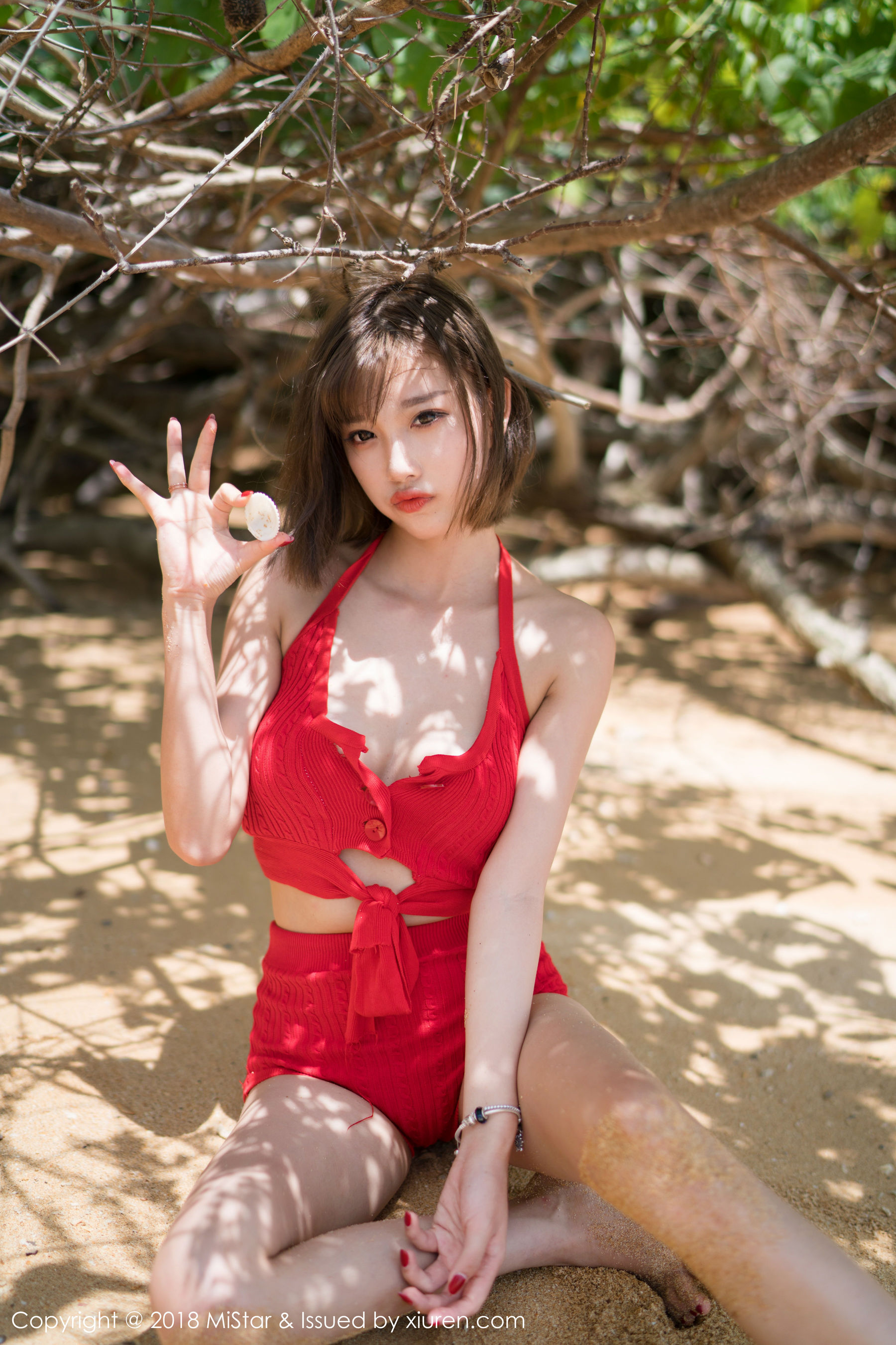 杨晨晨sugar《海边沙滩湿身诱惑》  VOL.219-图29
