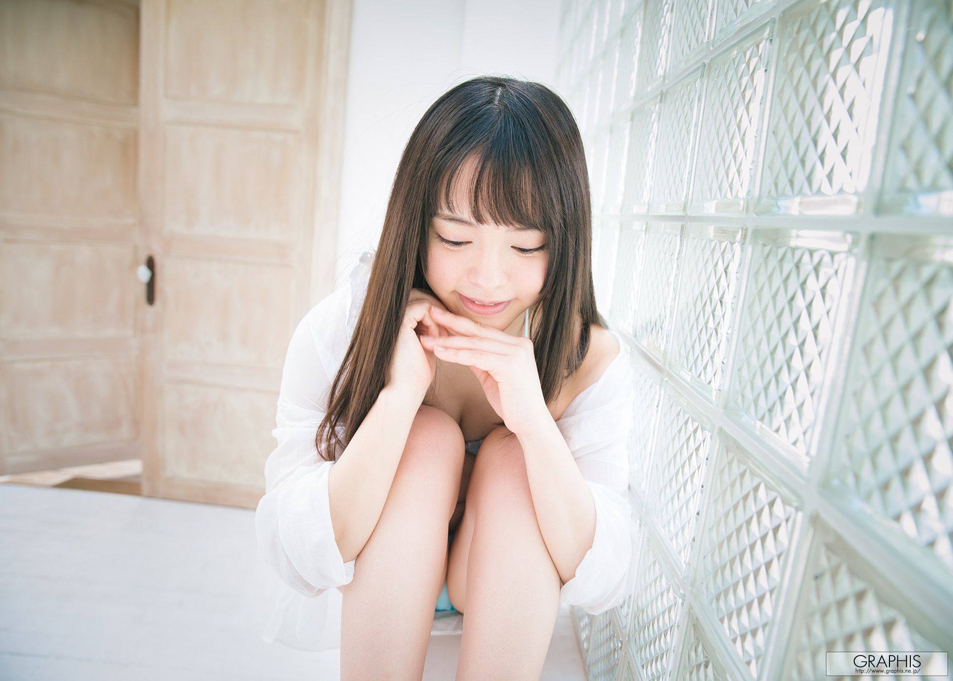 Yuna Ogura 小倉由菜  Gravure 初脱ぎ娘-图16
