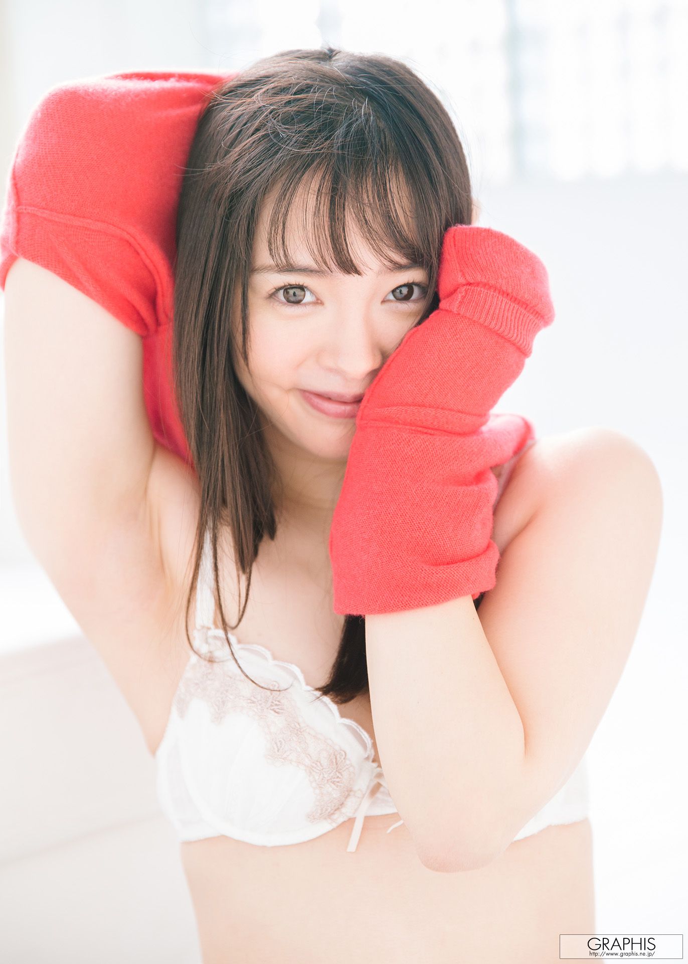Yuna Ogura 小倉由菜  Gravure 初脱ぎ娘-图34