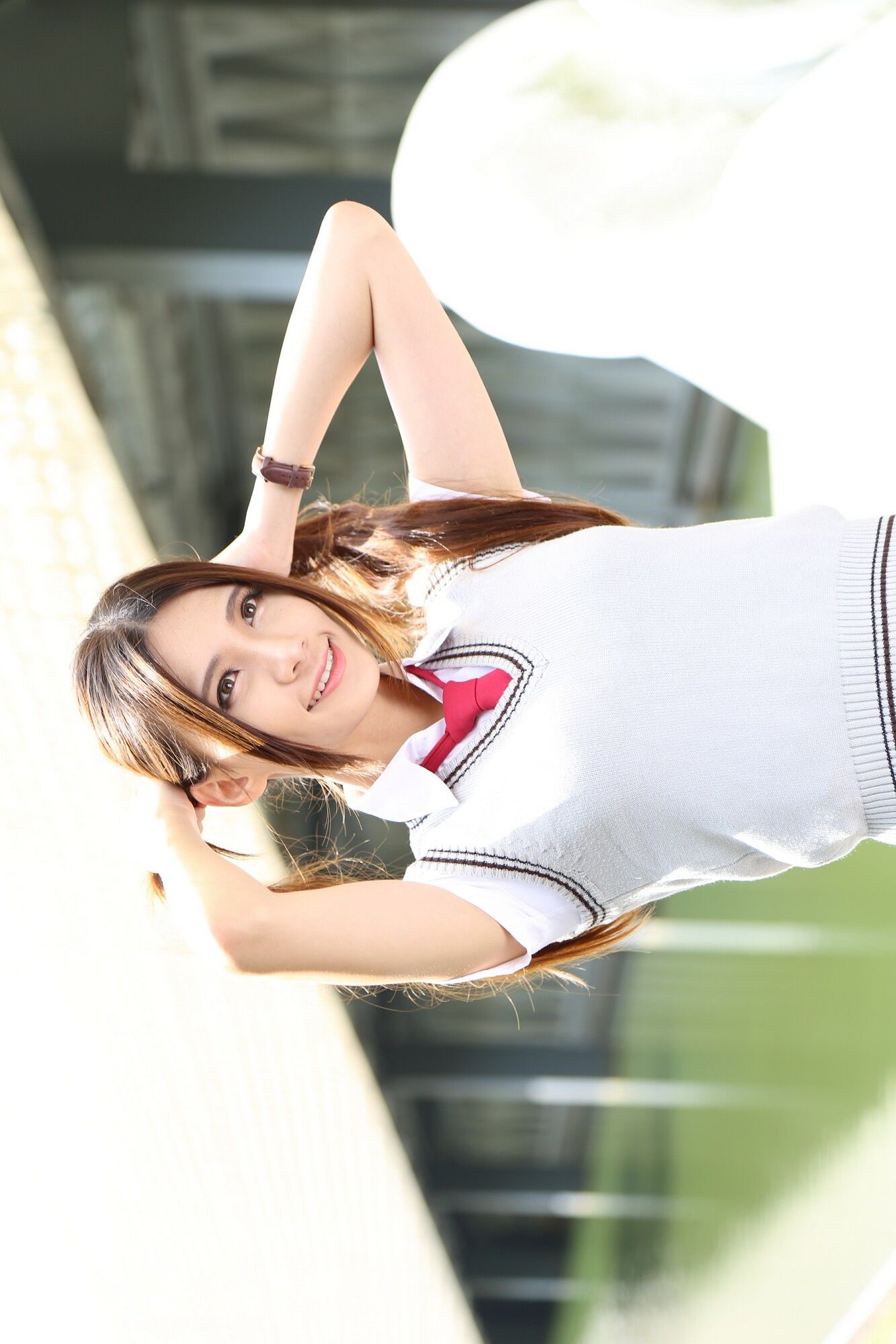 蔡译心Candice《校服美少女》-图38