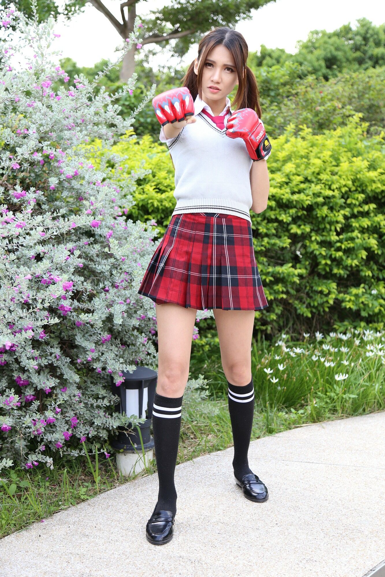 蔡译心Candice《校服美少女》-图4