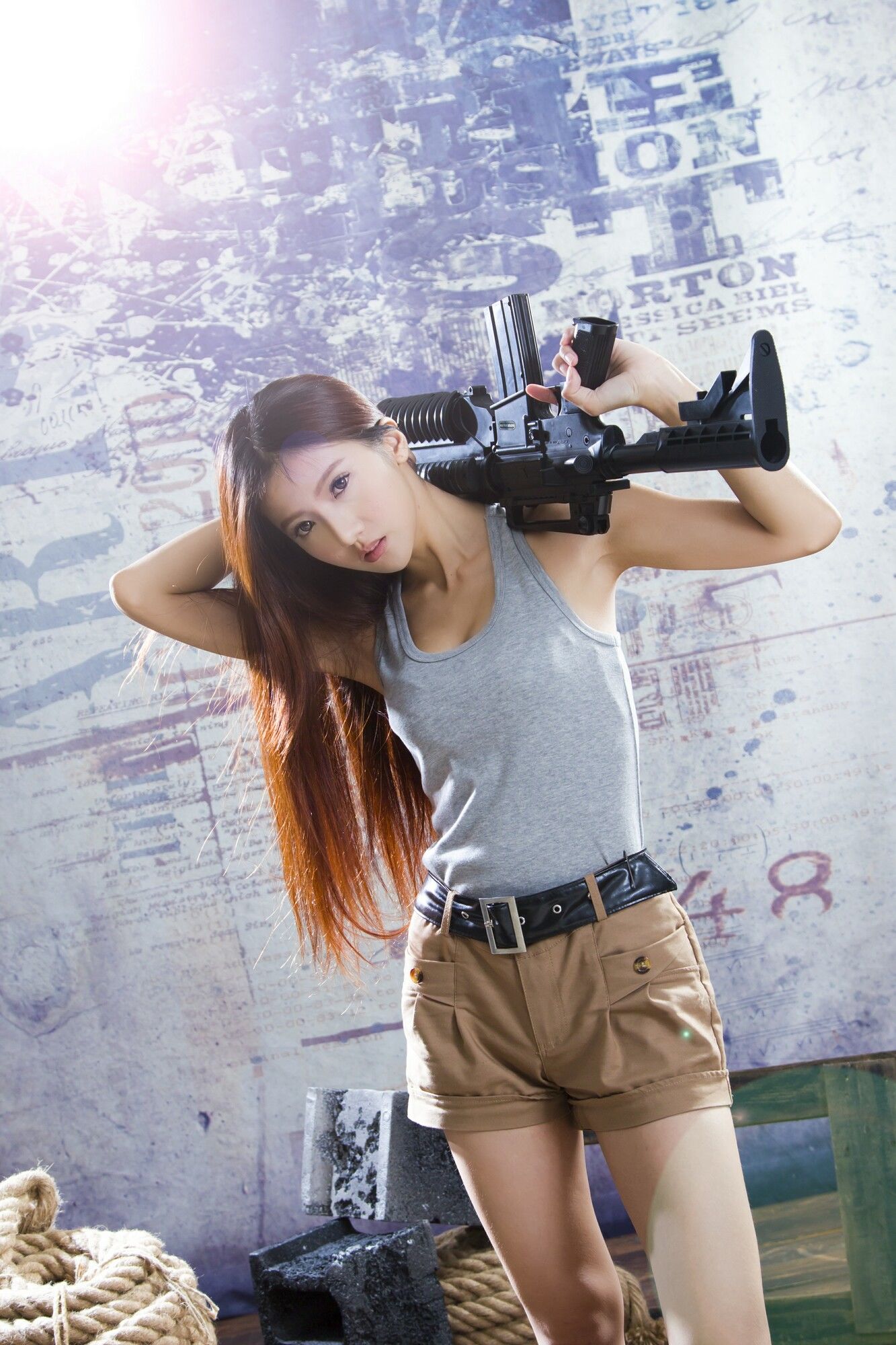 薇安Vivian 琴棚軍警&海盜風棚拍-图0