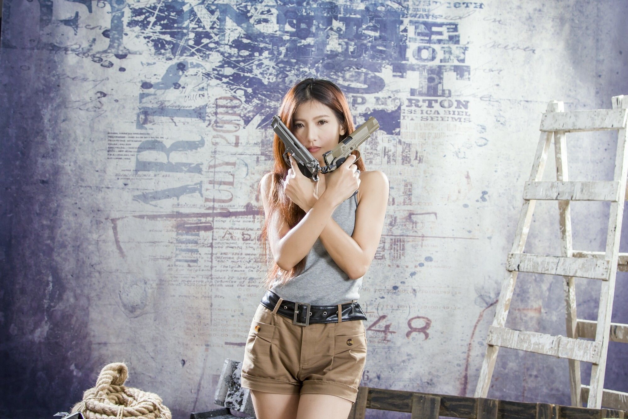 薇安Vivian 琴棚軍警&海盜風棚拍-图2