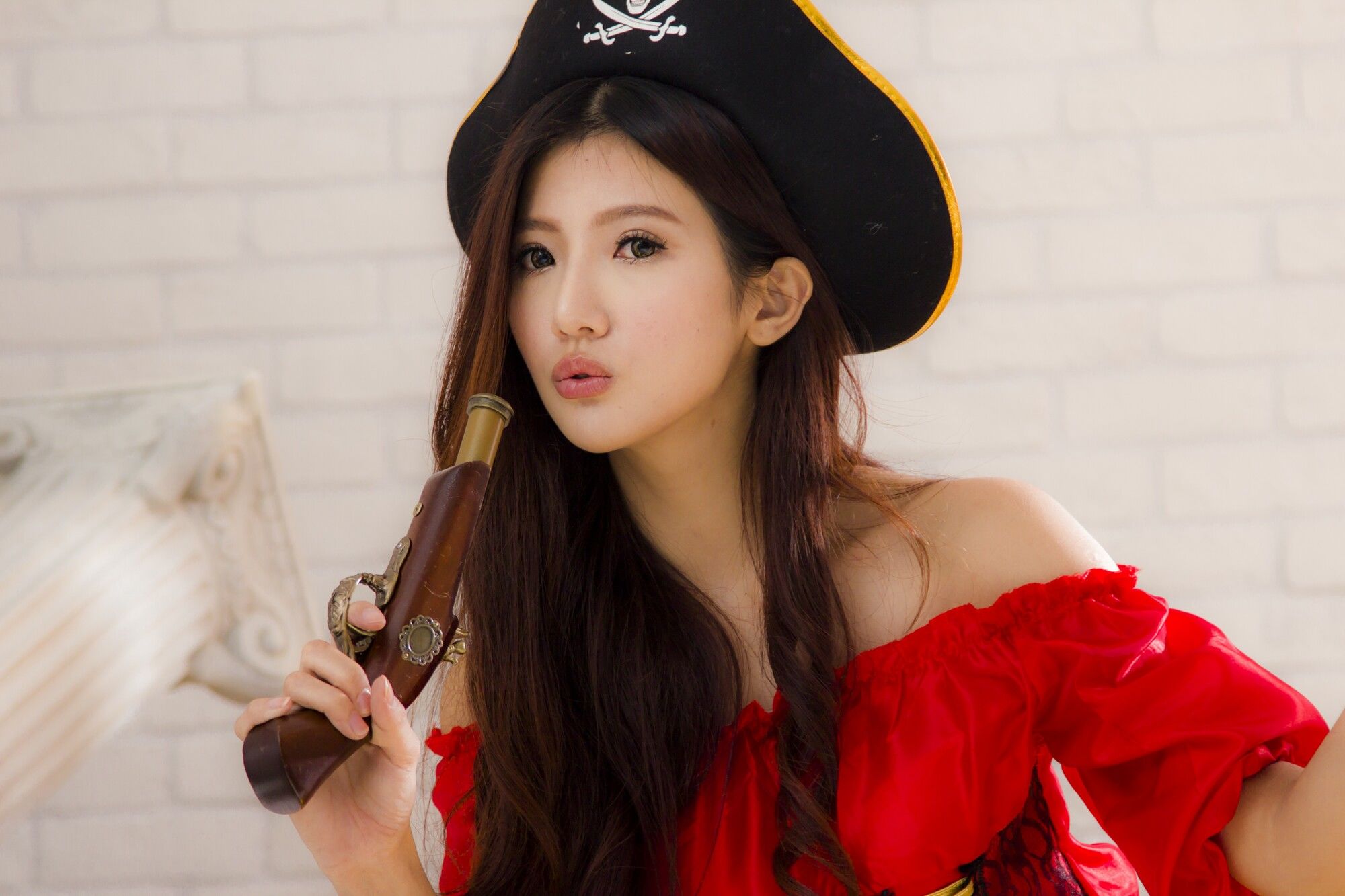 薇安Vivian 琴棚軍警&海盜風棚拍-图32