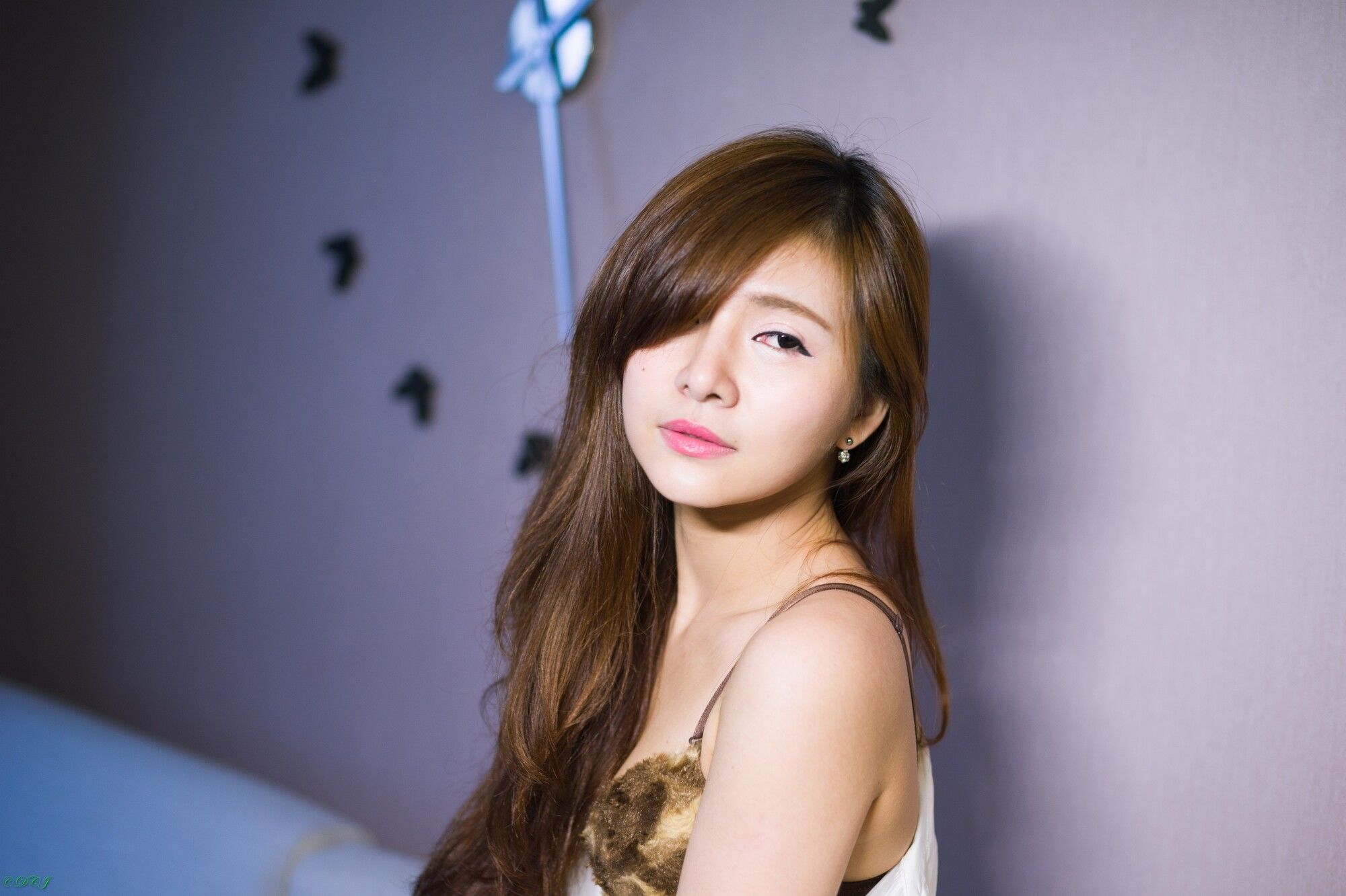 邱艾比Abbie 黑丝OL内衣赏-图87