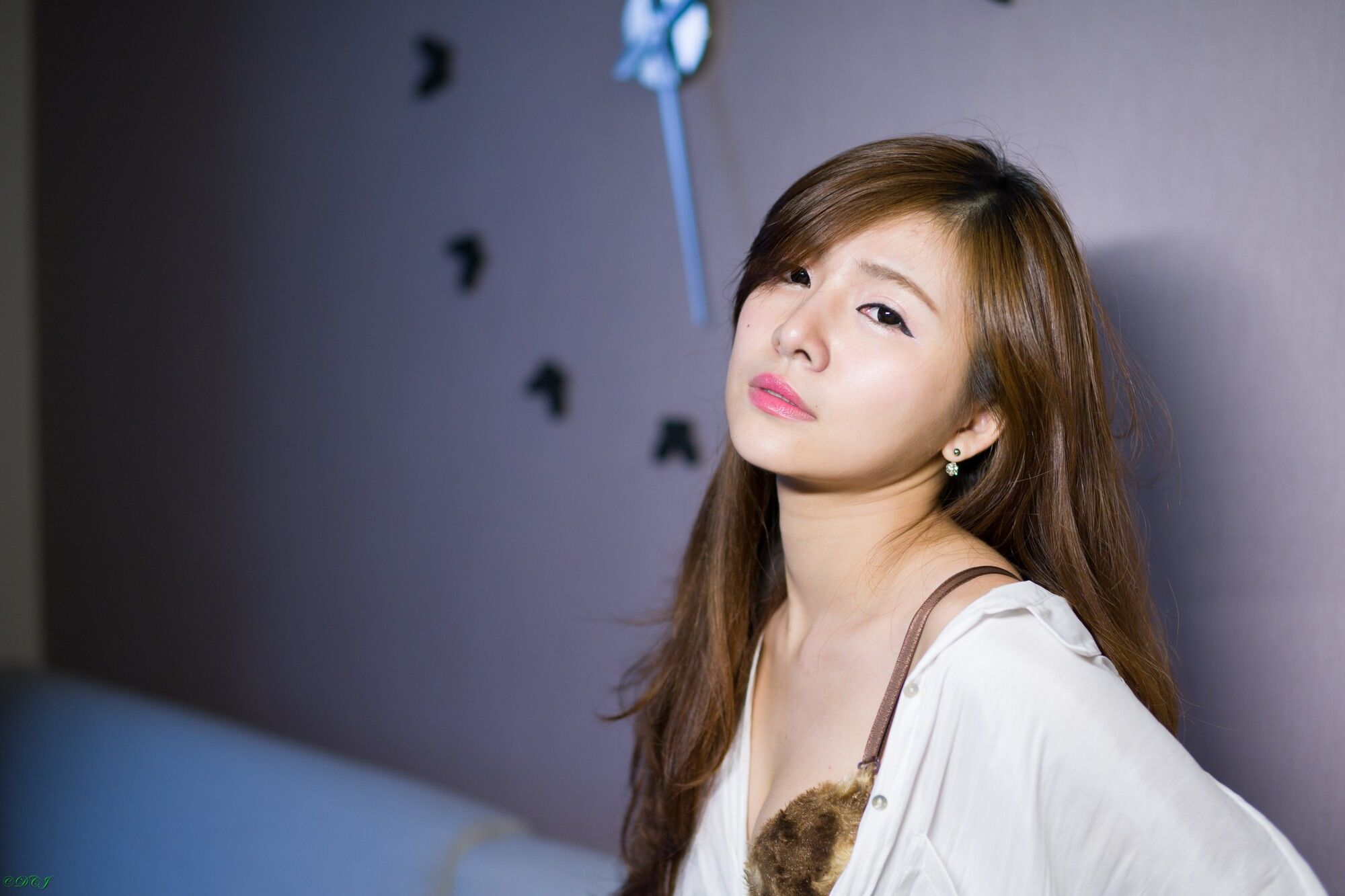 邱艾比Abbie 黑丝OL内衣赏-图88