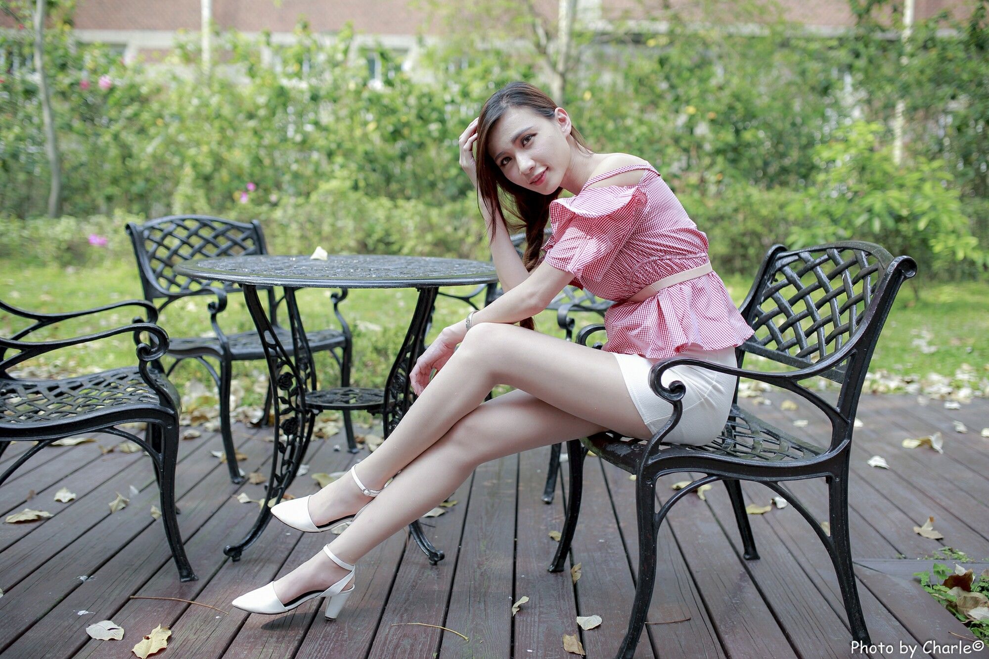 蔡译心Candice《師範大學外拍》3套服装-图23