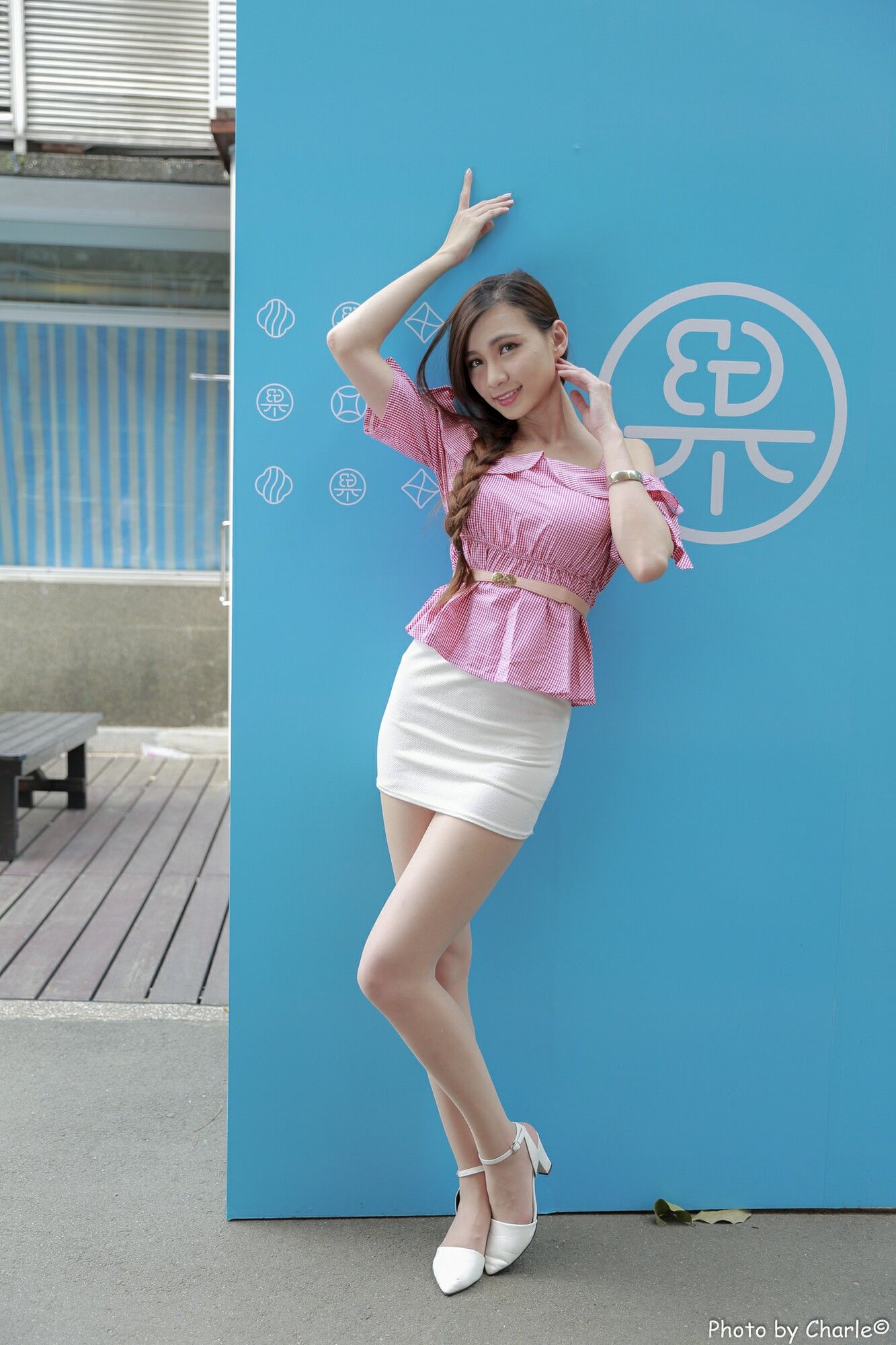 蔡译心Candice《師範大學外拍》3套服装-图6