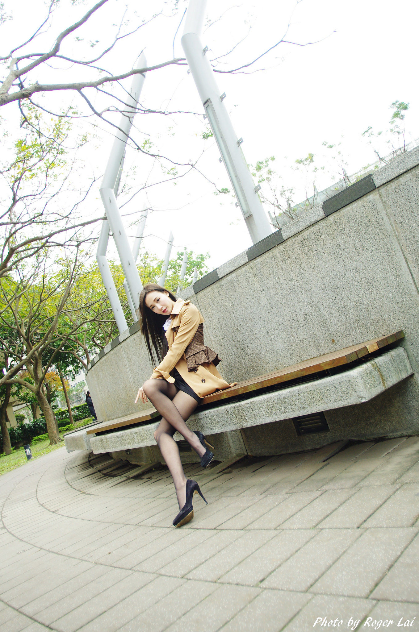 Anber小安柏 黑丝OL与国军女教官-图23