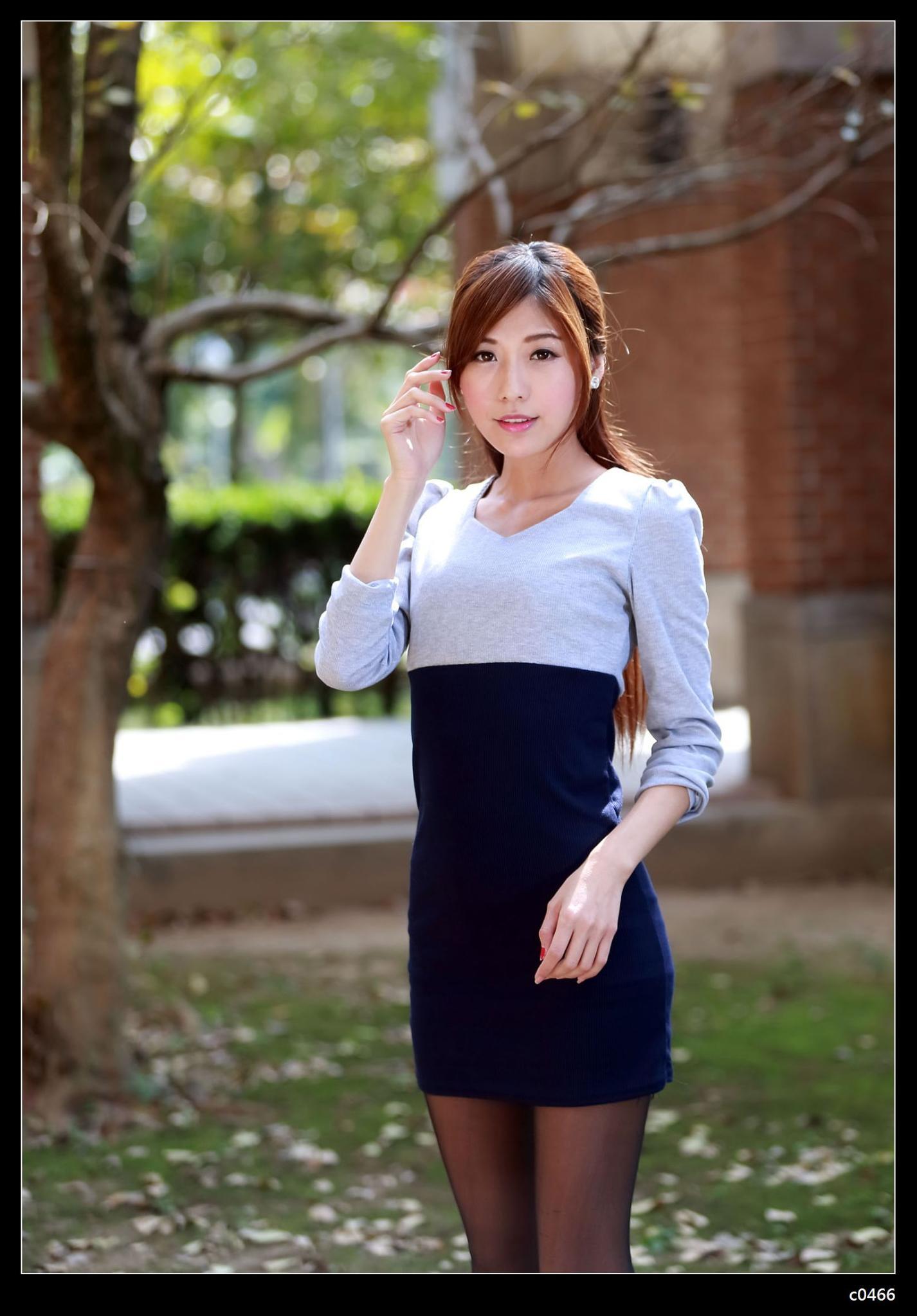 Agant小静 NTU外拍黑丝赏-图3