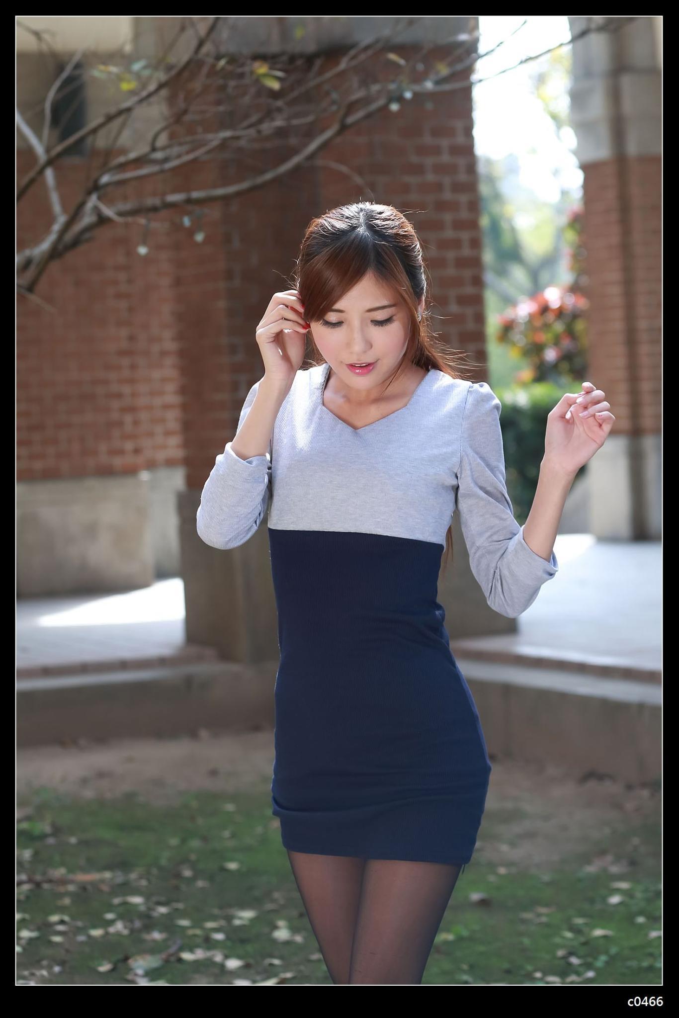 Agant小静 NTU外拍黑丝赏-图8