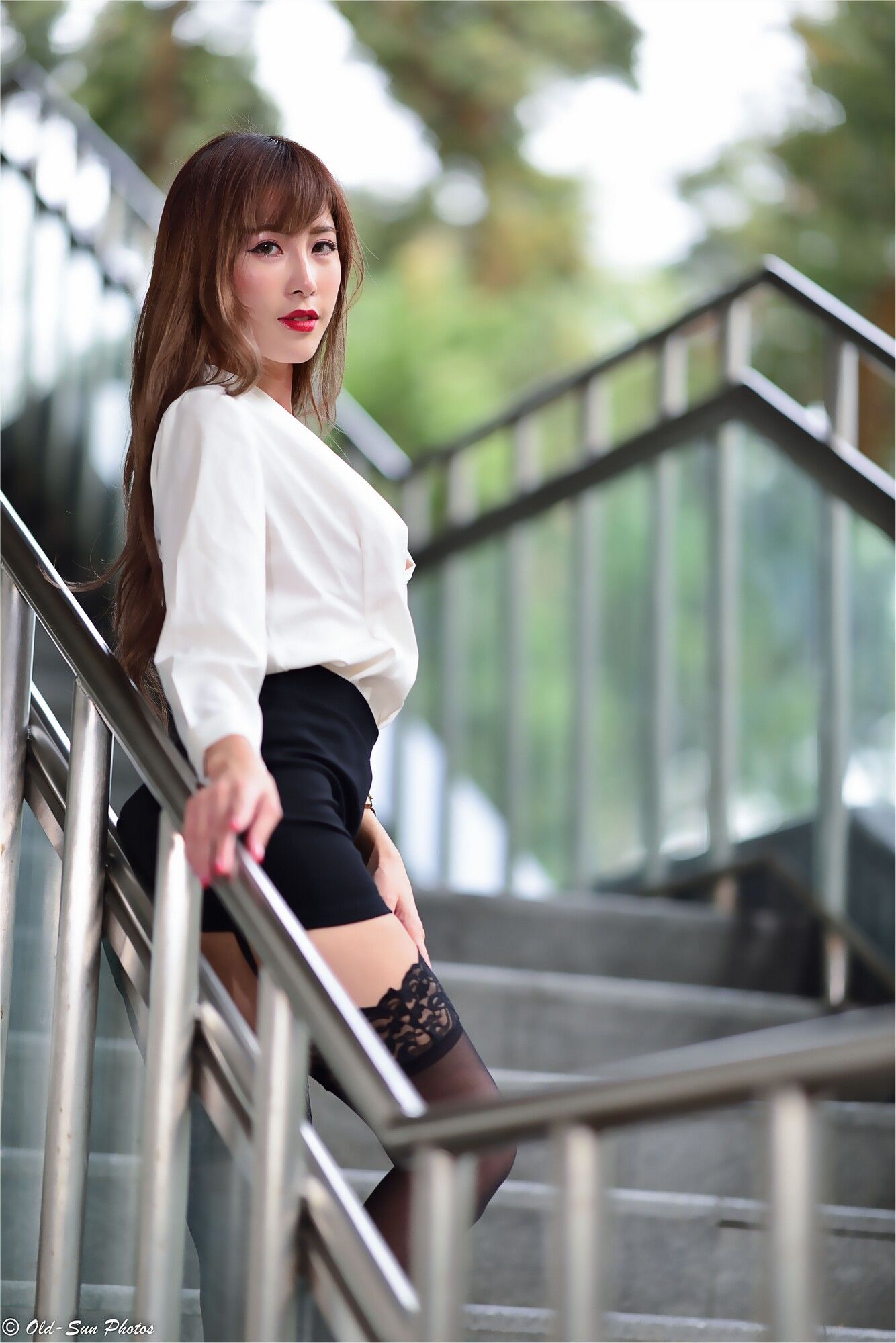 黄艾比Abbie《油廠國小OL外拍》-图26